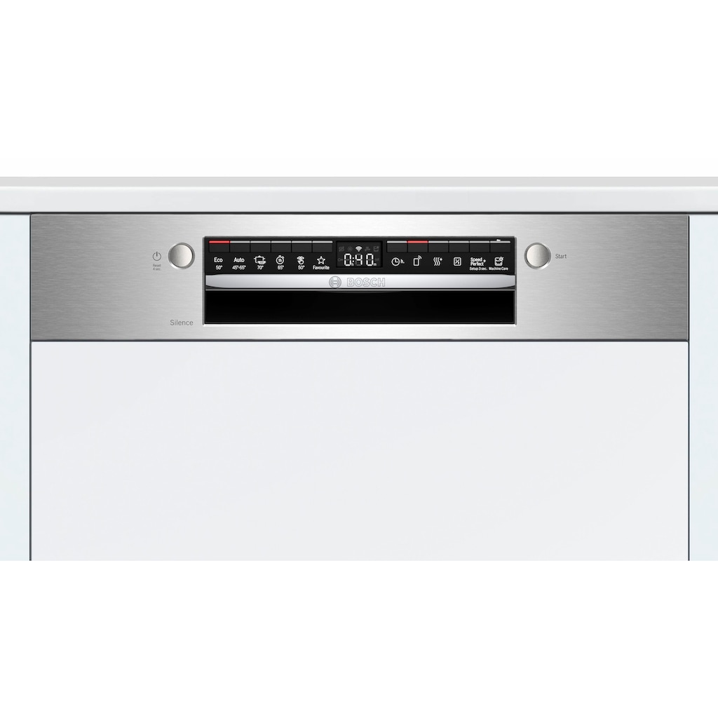 BOSCH teilintegrierbarer Geschirrspüler »SMI4HTS31E«, Serie 2, SMI4HTS31E, 12 Maßgedecke