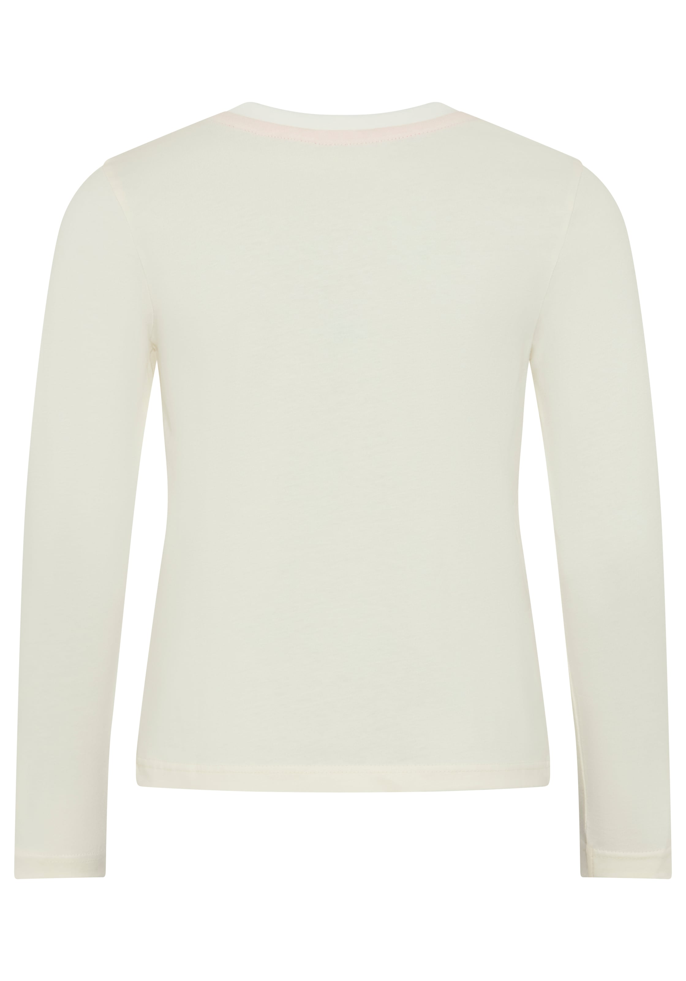 Scout Langarmshirt »Süßes Shirt mit großer Herz-Pailletten Applikation - NEU von SCOUT« Hüftlange Basic-Passform, Langarm, mit Rundhalsausschnitt