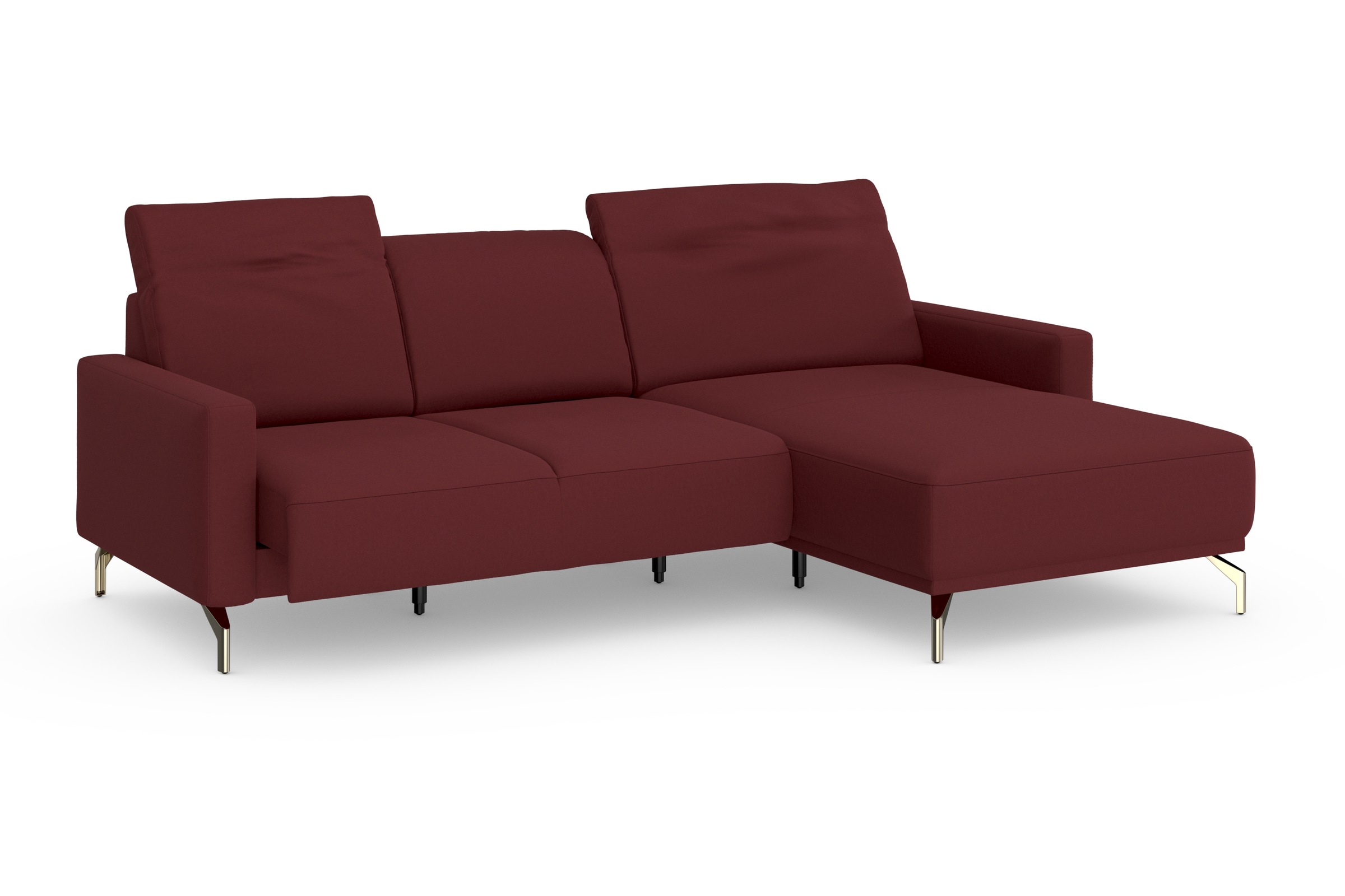 sit&more Ecksofa »Bailando L-Form«, wahlweise mit Kopfteilverstellung und Vorziehsitz, motorisch