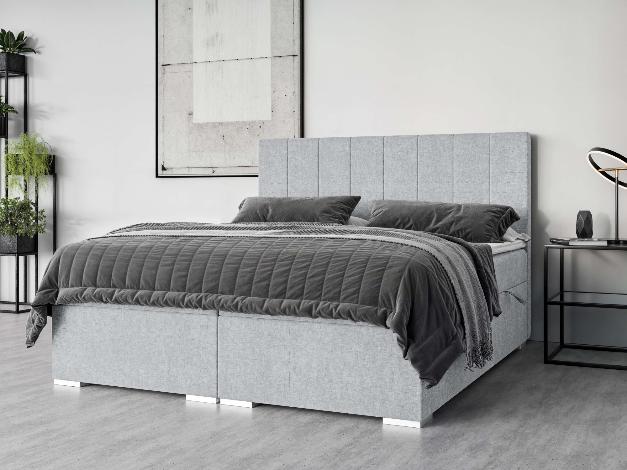 Places of Style Polsterbett »Ginoro mit Matratze und Topper, in 3 Breiten ( günstig online kaufen