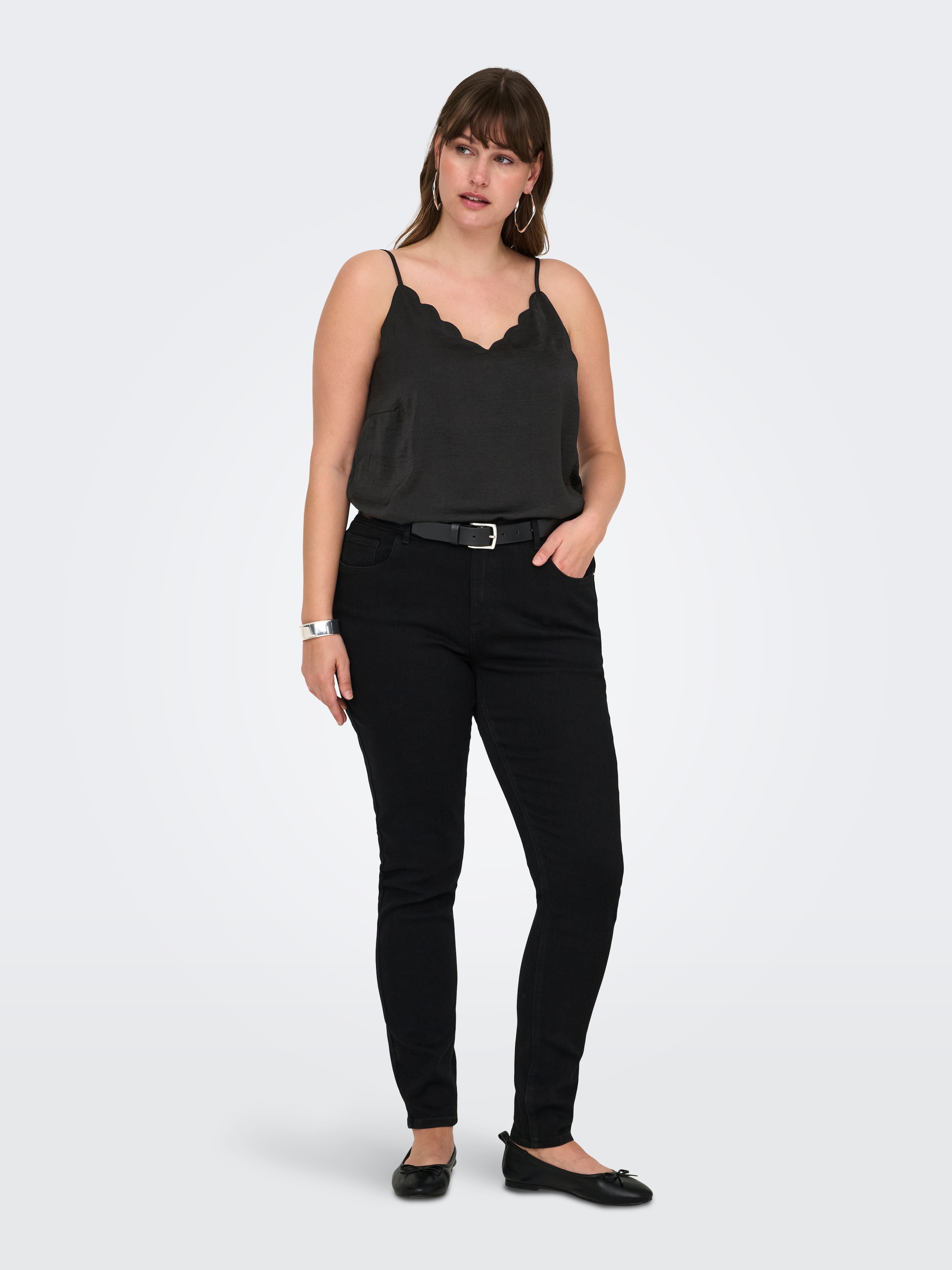 ONLY CARMAKOMA Trägertop »CARDEBBIE SINGLET WVN NOOS«