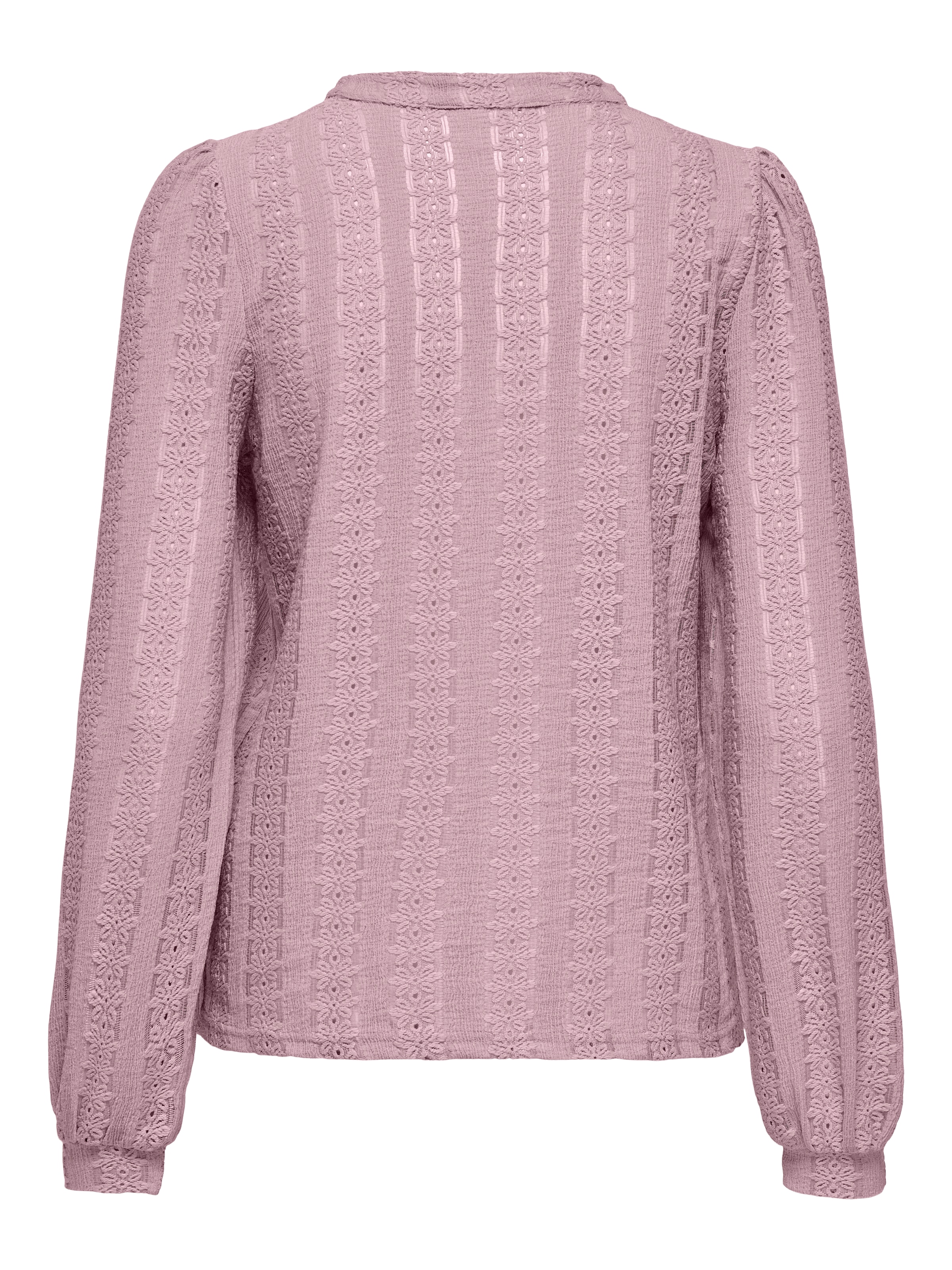 ONLY Blusenshirt »ONLMELANIE L/S SPLIT TOP JRS«