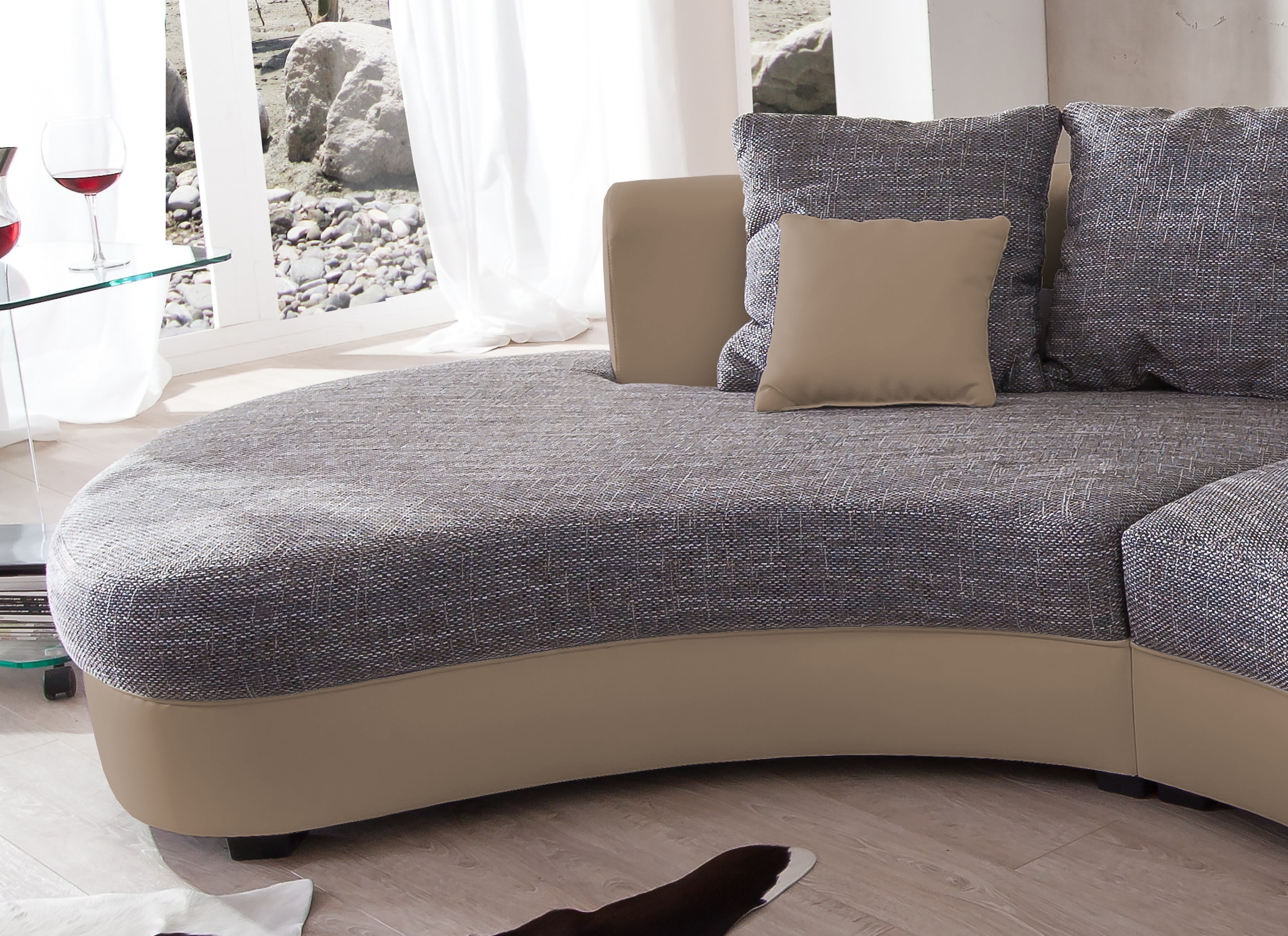 Home affaire Ecksofa »Limoncello organische Formensprache, OTTOs Choice, L-Form« ergonomische Form