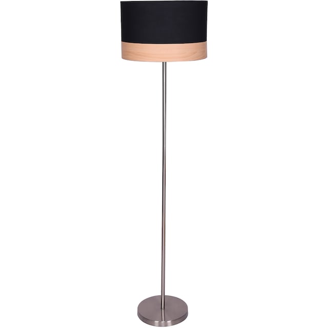 SalesFever Stehlampe »Jannes«, 1 flammig-flammig, Dekor Lampenschirm in  Holzoptik online kaufen