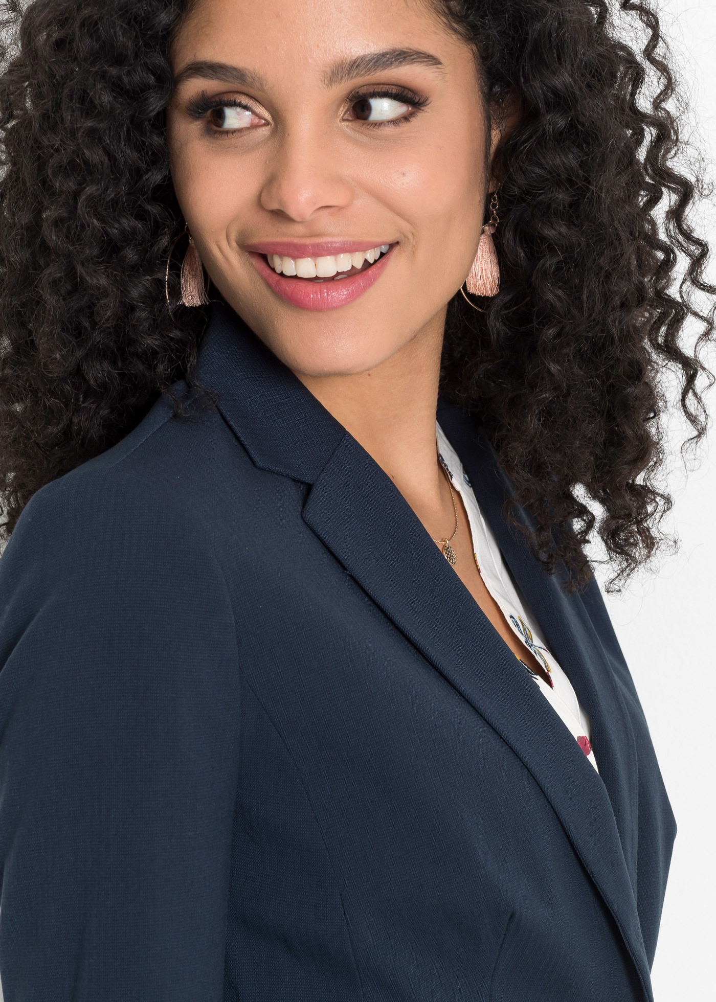 bonprix Jackenblazer »Blazer« für stilvollen Auftritt, schmale Passform, voll gefüttert