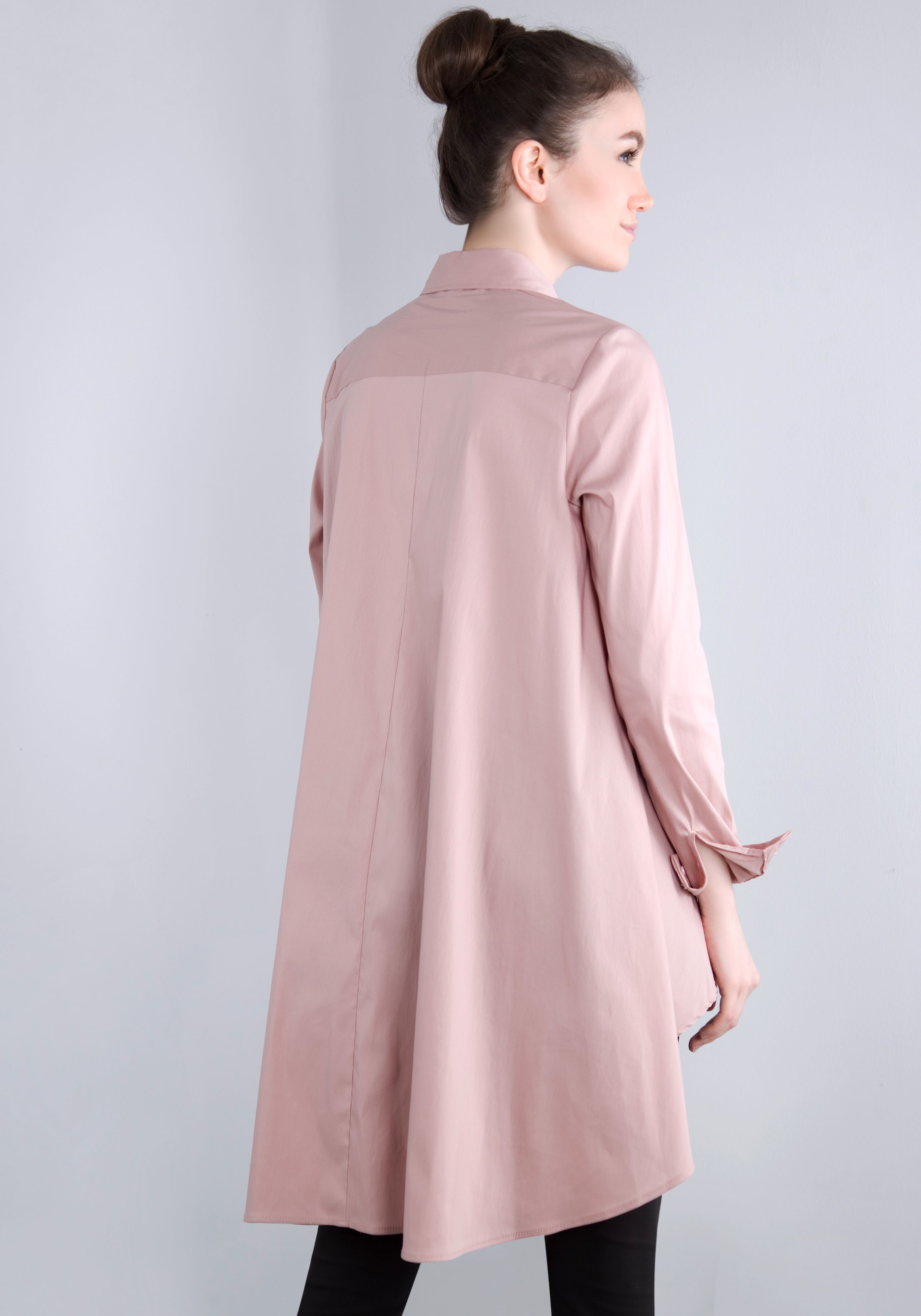 IMPERIAL Longbluse »IMP-C ED3ABF« glockenförmige Long-Form