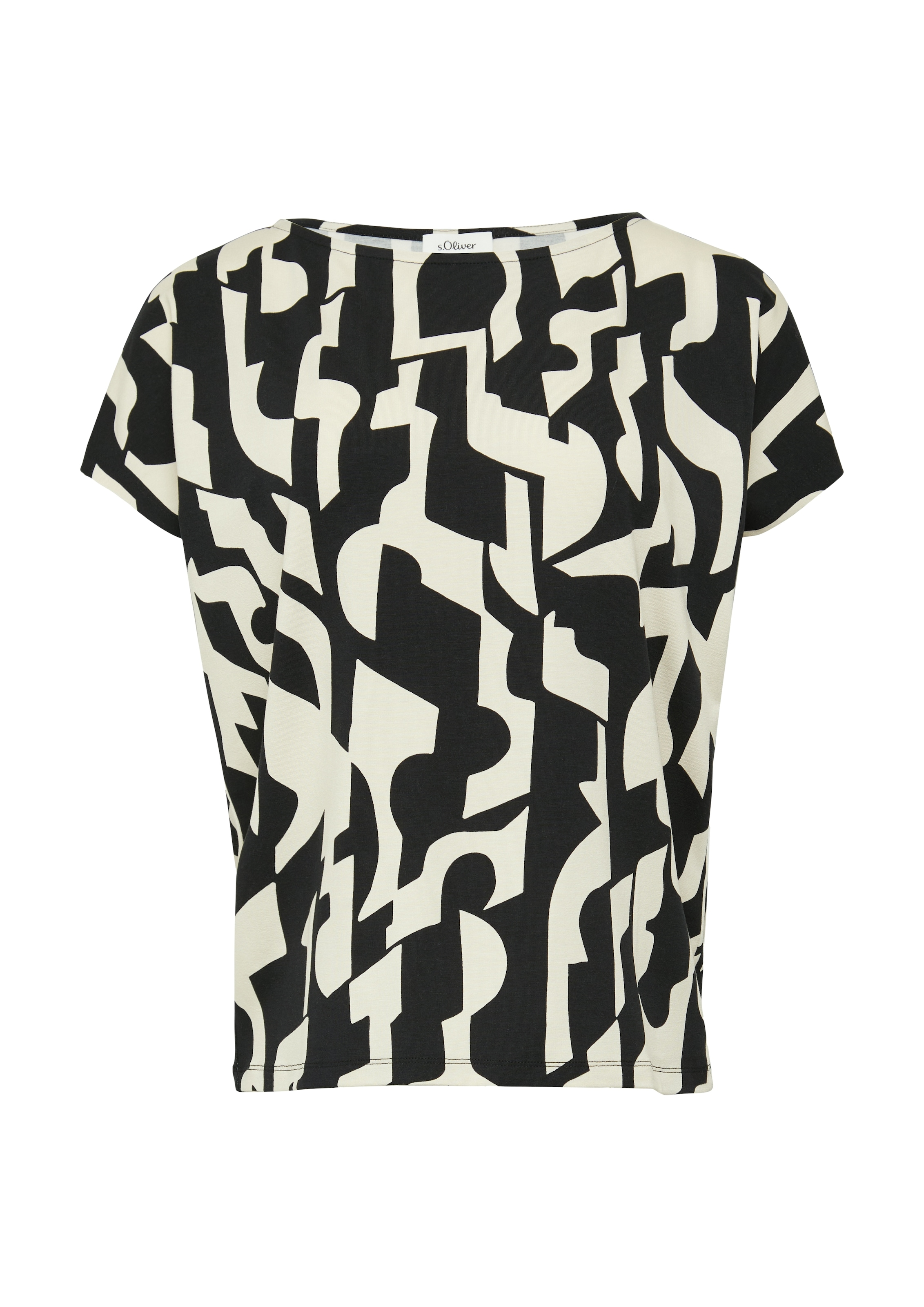 s.Oliver T-Shirt, mit Markenlabel