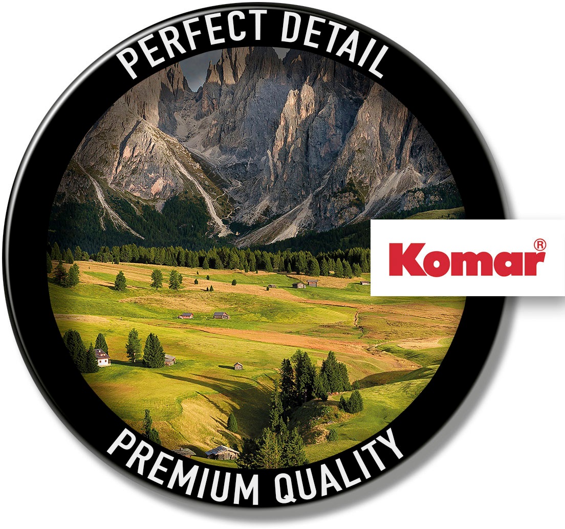 Komar Vliestapete »Digitaldruck Vlies - Alpen - Größe 400 x 260 cm«, bedruckt, Wohnzimmer, Schlafzimmer