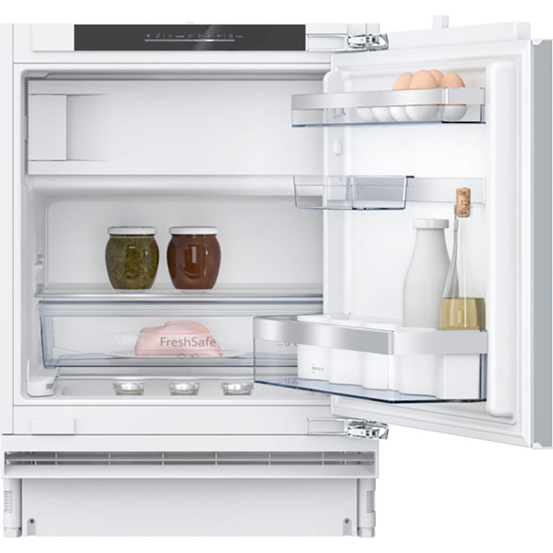 NEFF Einbaukühlschrank N 70 »KU2223DD0« 82 cm hoch 59, 8 cm breit Fresh Safe 1 : Schublade für ideale Lagerung von Fisch & Fleisch Vollautomatische...