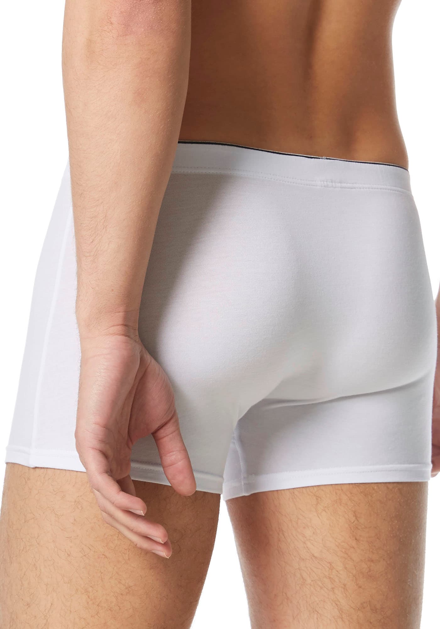 Bruno Banani Boxershorts »Short Infinity«, mit kontrastfarbenen Logobund