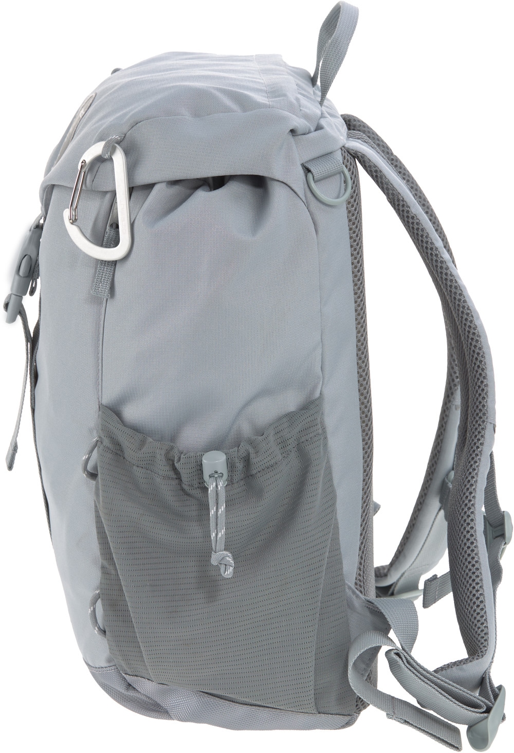 LÄSSIG Wickelrucksack »Green Label, Outdoor, Grey«, Reflektoren, PETA-approved vegan; zum Teil aus recyceltem Material