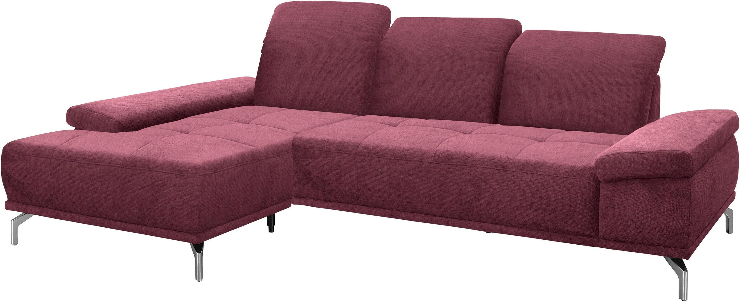 PLACES OF STYLE Ecksofa "Caluna" Inkl.Sitztiefenverstellung, wahlweise mit günstig online kaufen