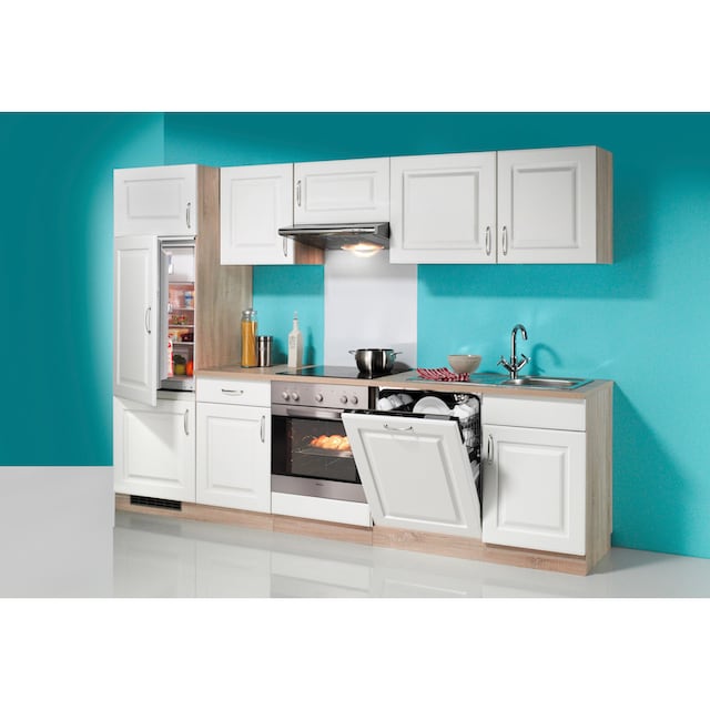 wiho Küchen Küchenzeile »Tilda«, mit E-Geräten, inkl. Geschirrspüler, Breite  280 cm auf Raten kaufen