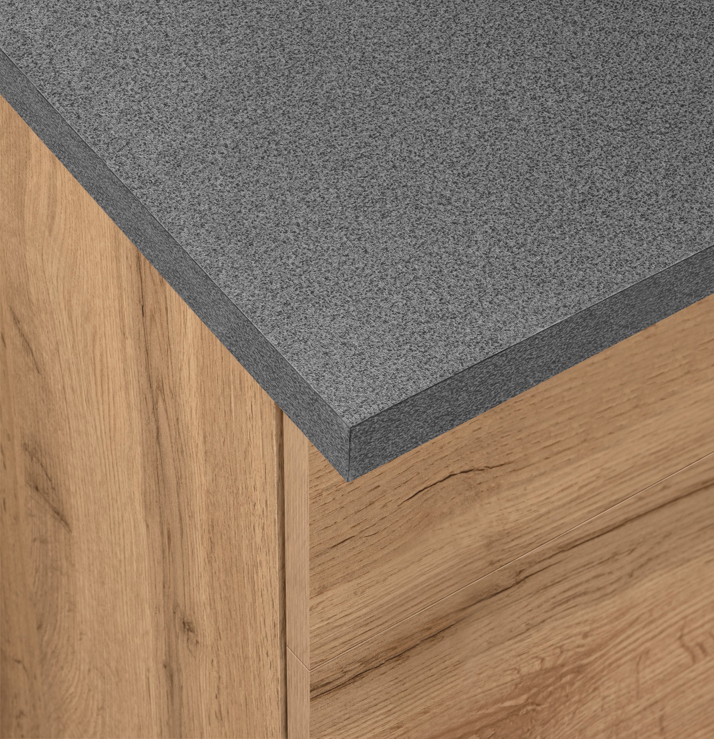 KOCHSTATION Küchenzeile »KS-Colmar« ohne E-Geräte, Breite 330 cm