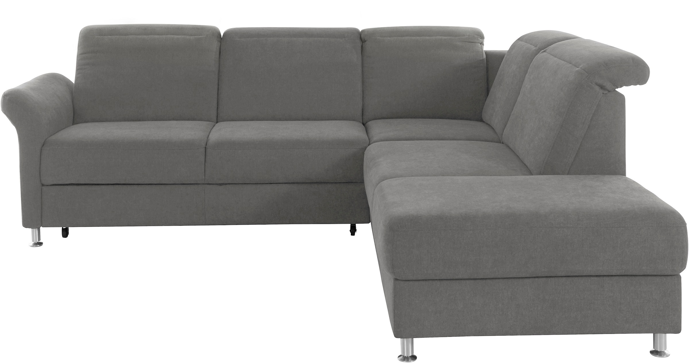 sit&more Ecksofa »Darwin L-Form«, inklusive Federkern, wahlweise mit Kopfte günstig online kaufen