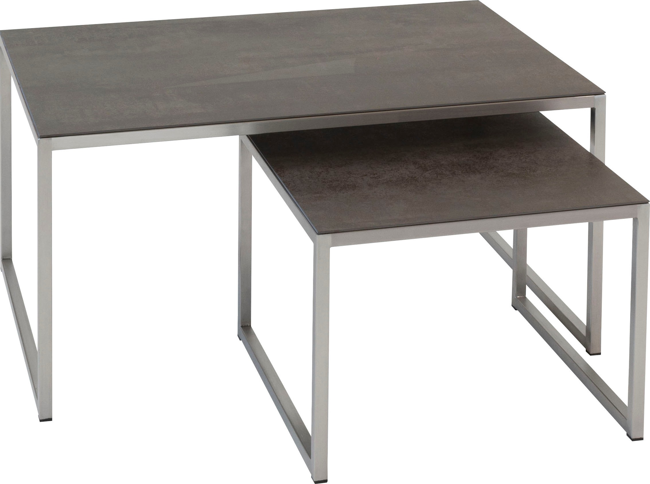 Henke Möbel Beistelltisch, Tischplatte aus hochwertiger auf Rechnung kaufen Keramik