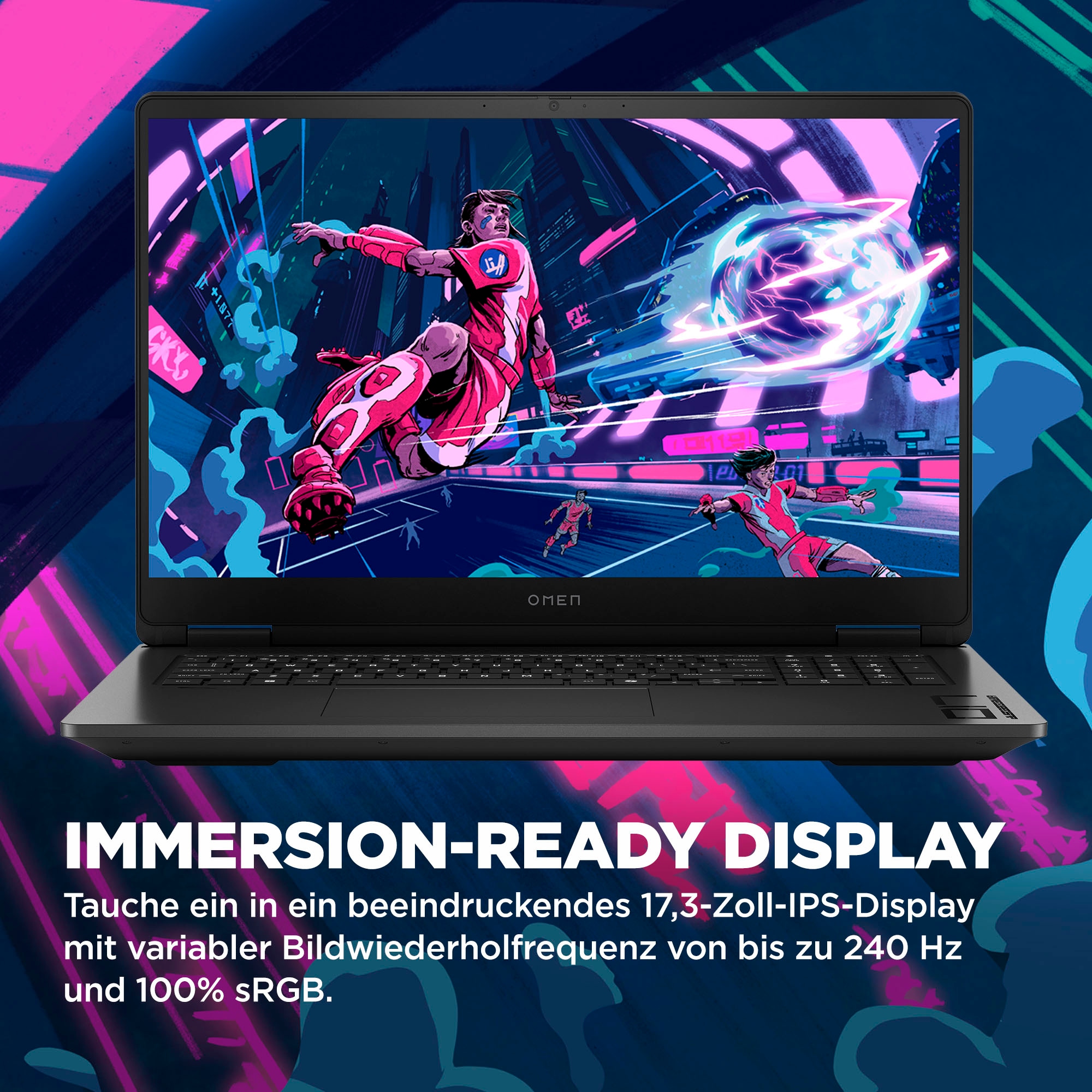 HP Gaming-Notebook »Omen 17 17-db1094ng Black«