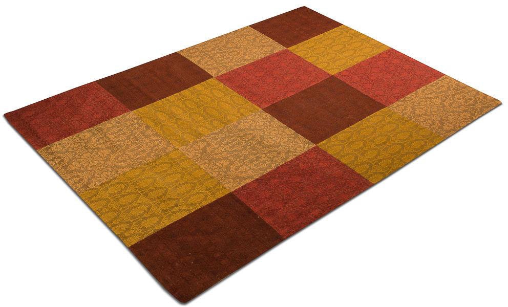 morgenland Teppich »Patchwork Teppich Weys«, rechteckig, 6 mm Höhe, Viskose günstig online kaufen