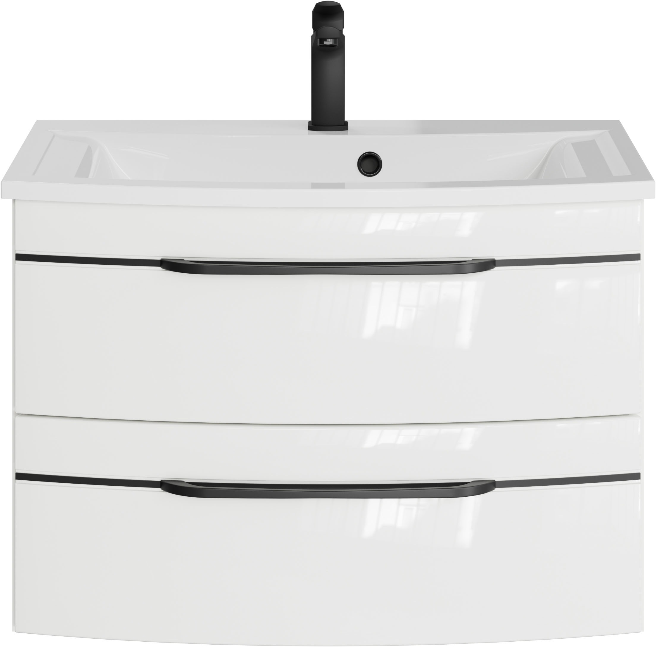 Saphir Waschtisch »Serie 7045 Mineralmarmor-Waschtisch und Unterschrank, 71 günstig online kaufen