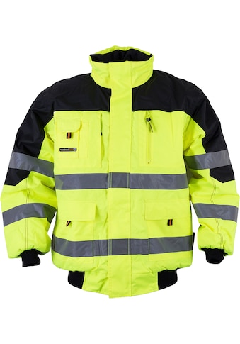 Terrax Workwear Arbeitsjacke »4629-9000 Warnschutz-Pilotenjacke«, mit Kapuze, gelb kaufen