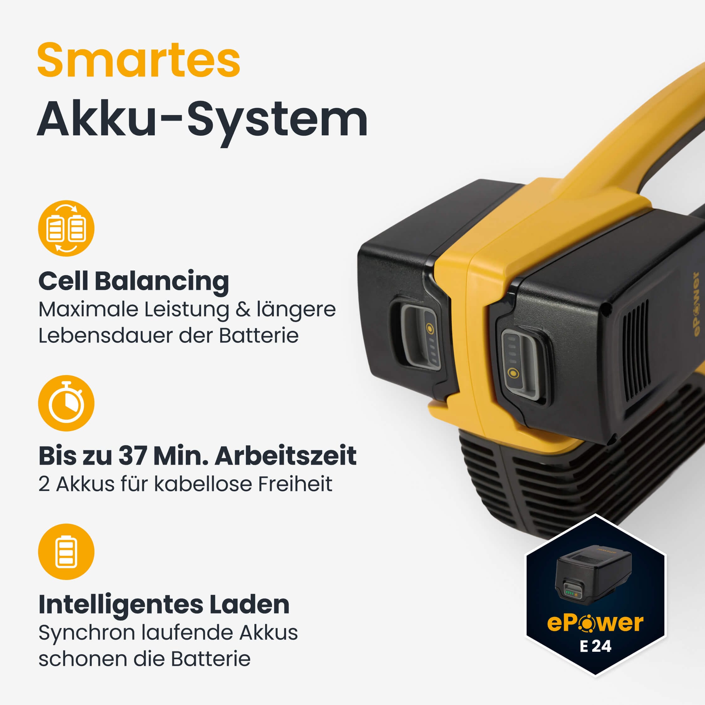 STIGA GARDEN Akku-Laubbläser »BL 300e« 2 Stufen mit max. 155km/h