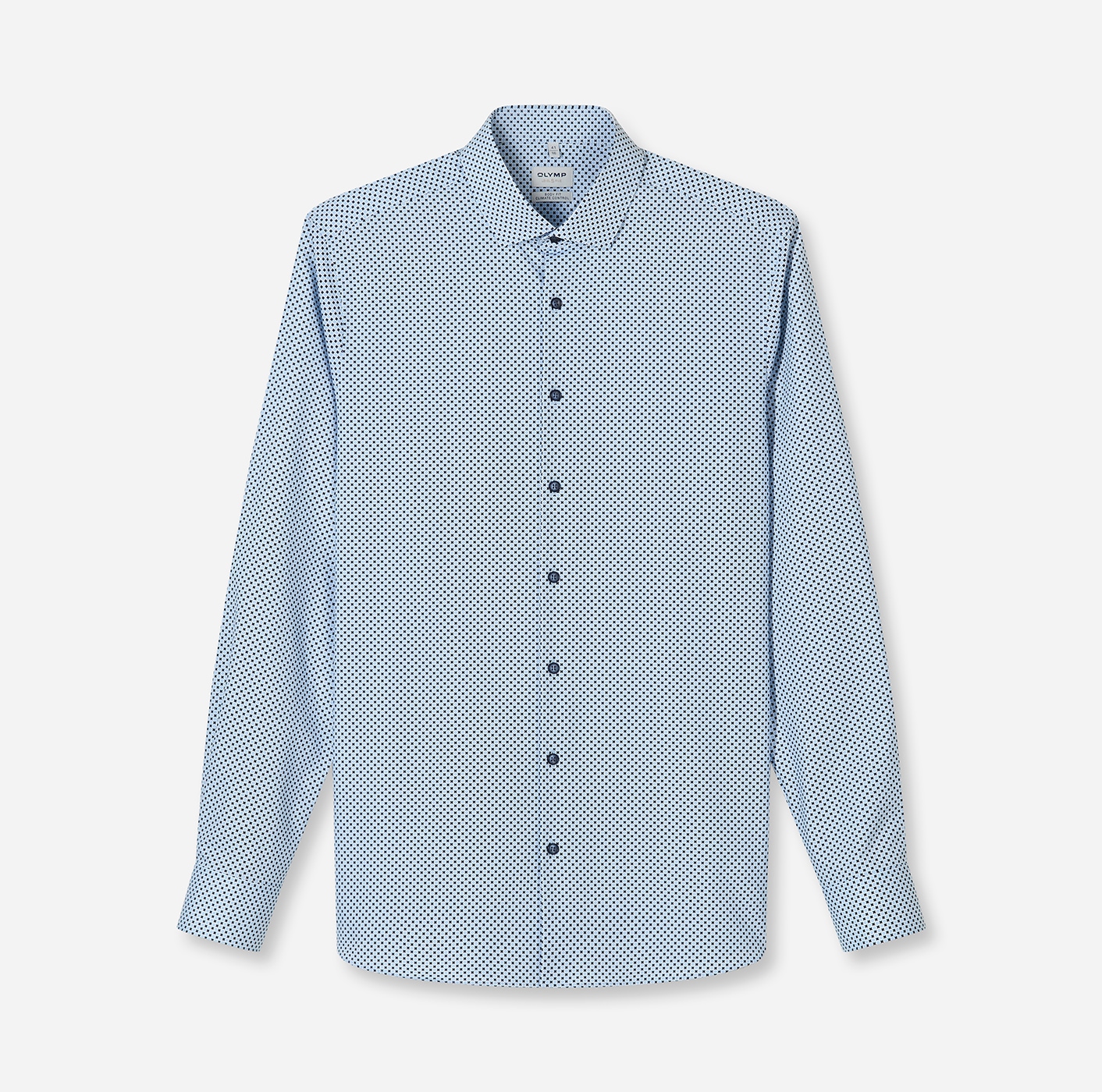 OLYMP Langarmhemd »Level Five 24/Seven« Businesshemd, body fit, Modern Kentkragen, Climate Control