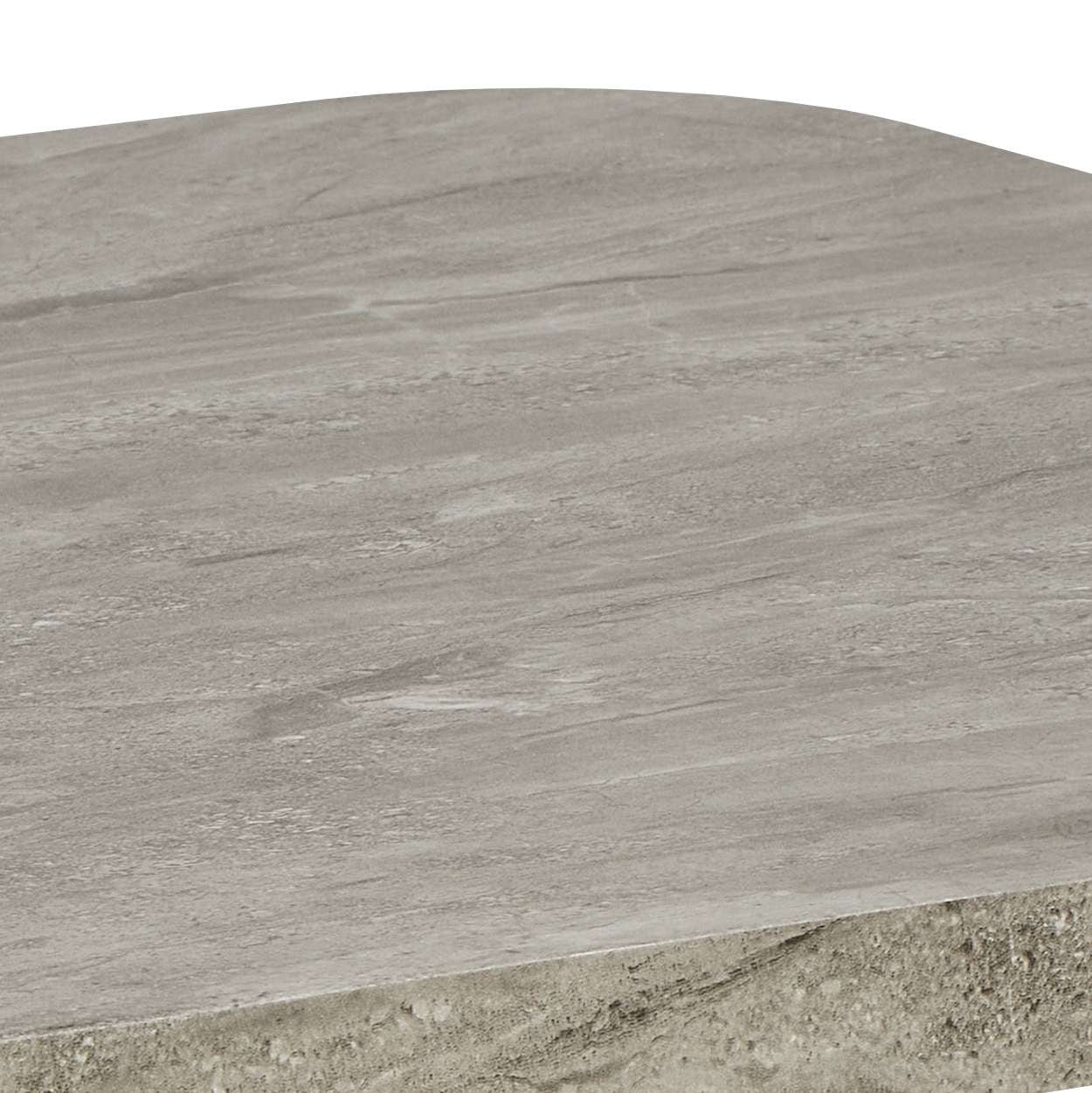 ACTONA GROUP Couchtisch »Solano« 1 Stk. tlg. grauer Marmorlook, robuste Beine,FSC™