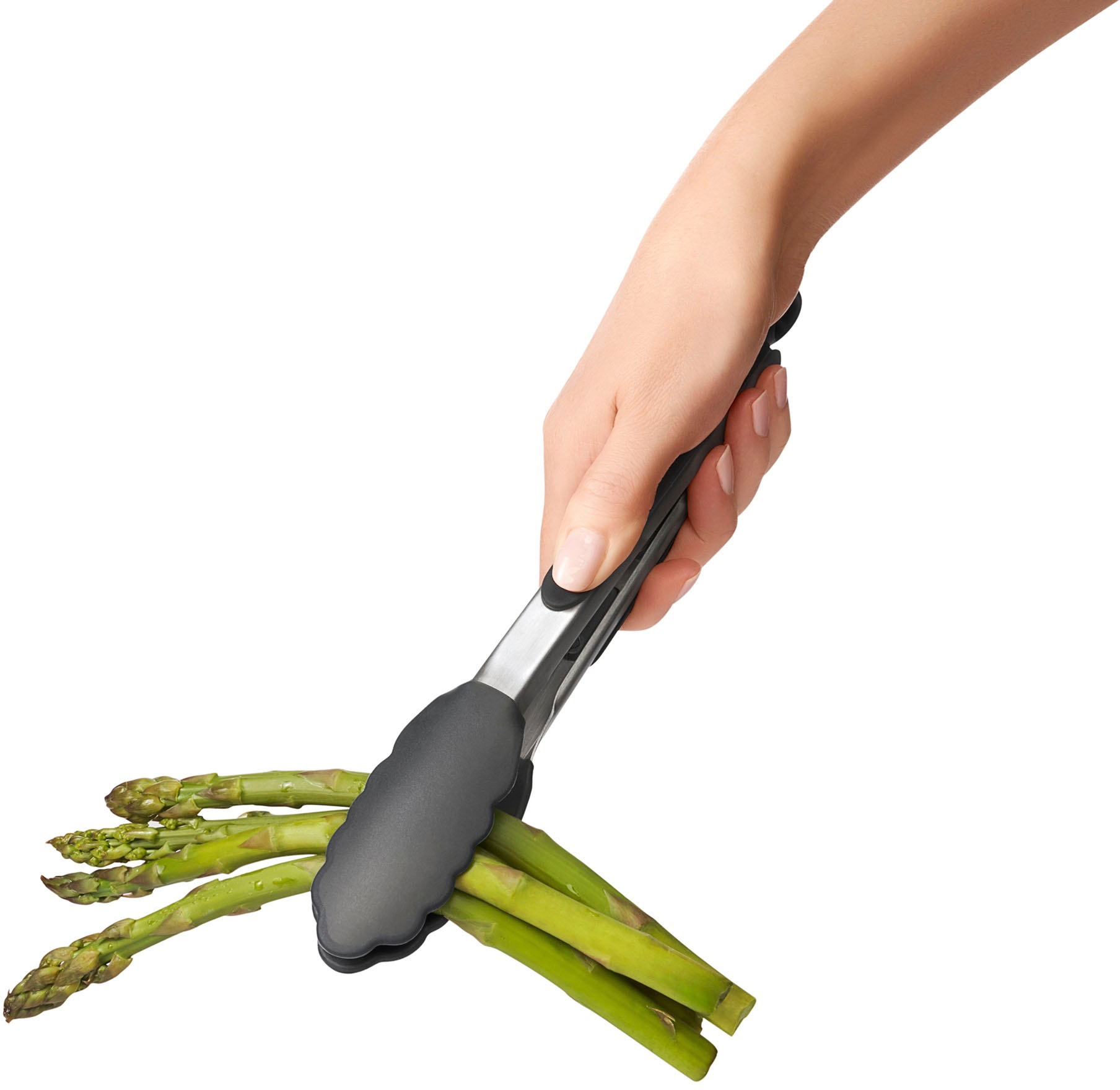 OXO Good Grips Kochzange mit Silikonköpfen, 22 cm