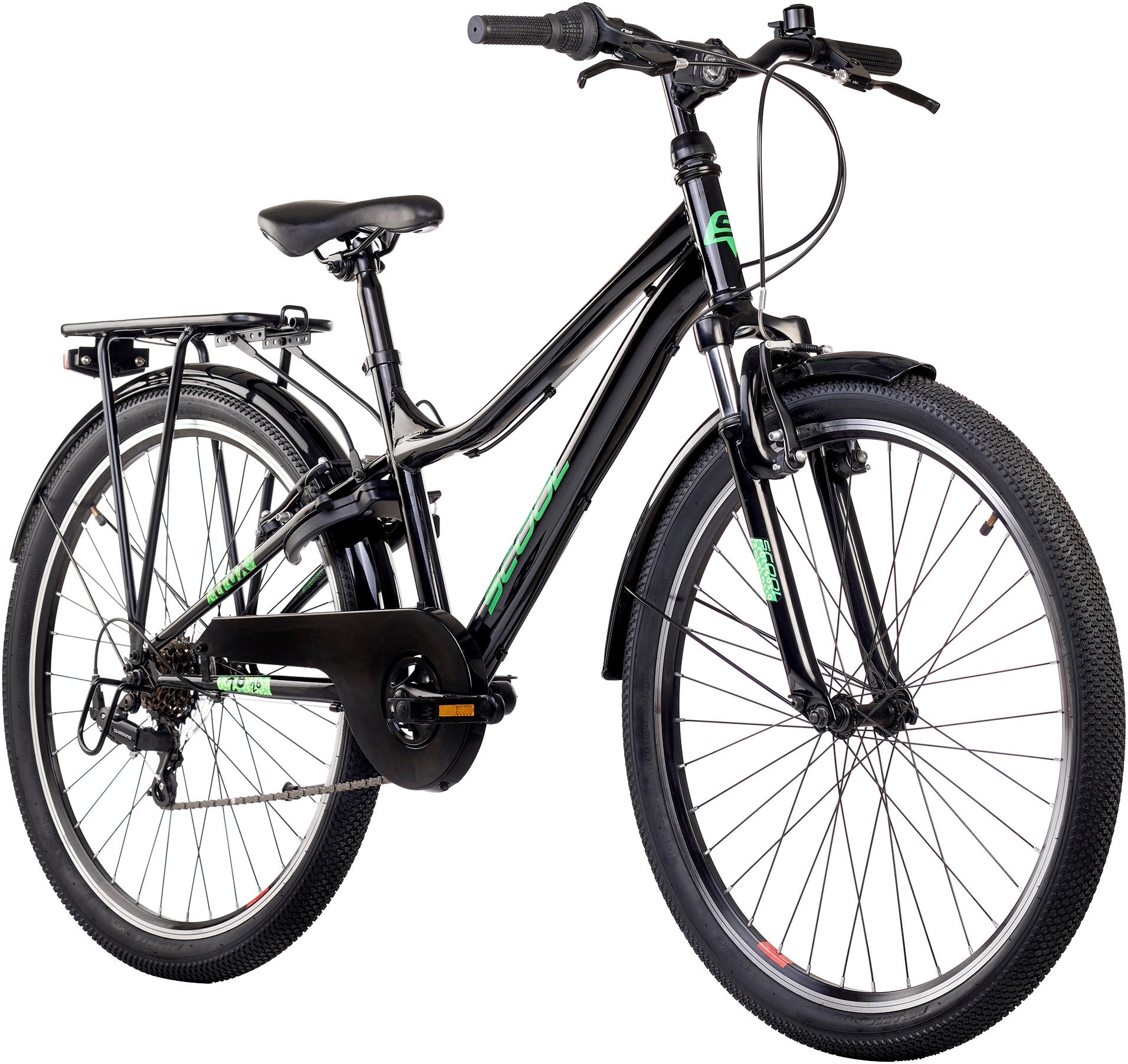 S’COOL Jugendfahrrad »S'COOL troX« 6 Gang Shimano Kettenschaltung 26 Zoll, Jugendliche