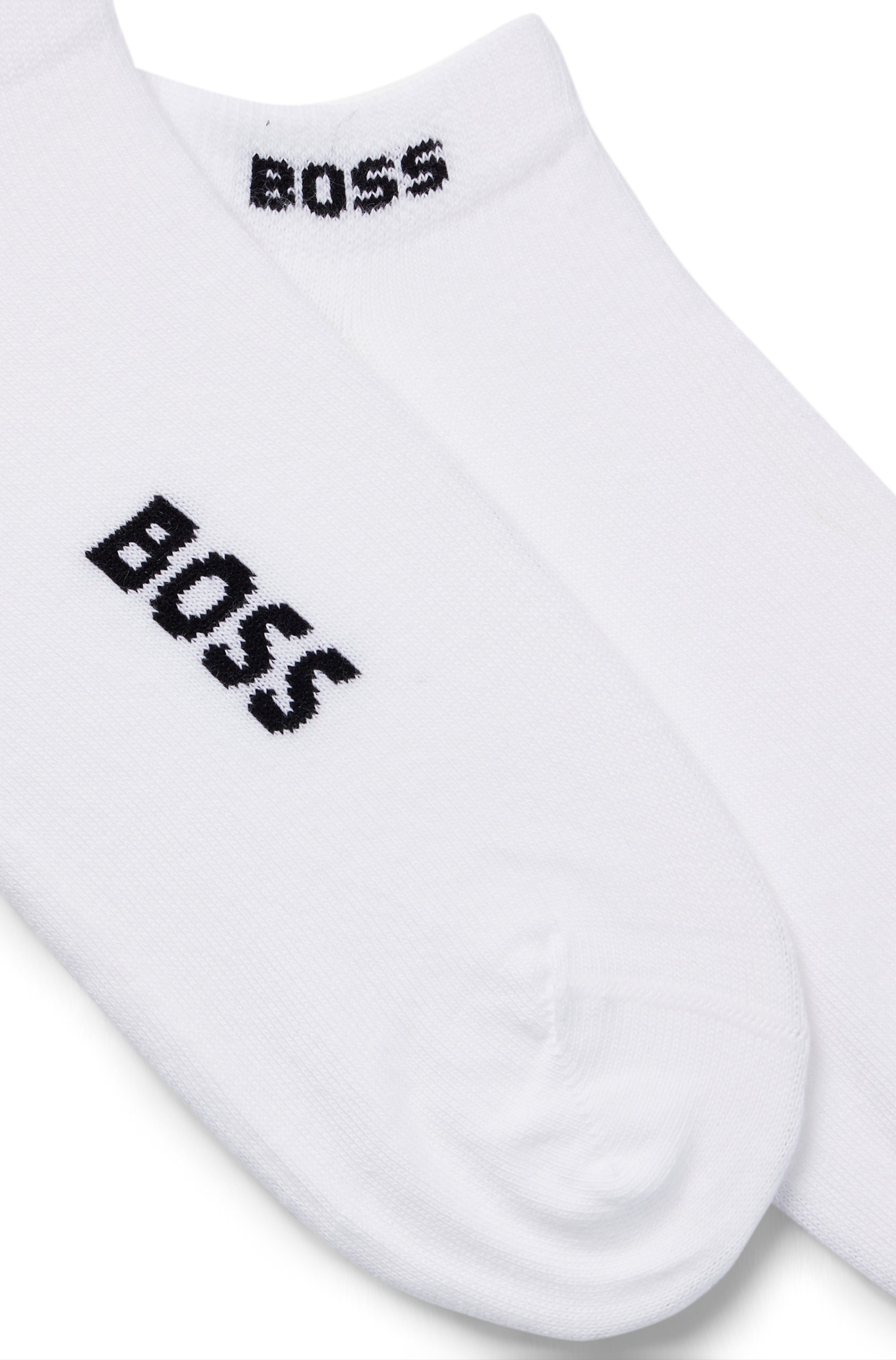 BOSS Sneakersocken »2P AS Logo CC W«, (Packung, 2 Paar, 2er Pack), mit Logoschriftzug