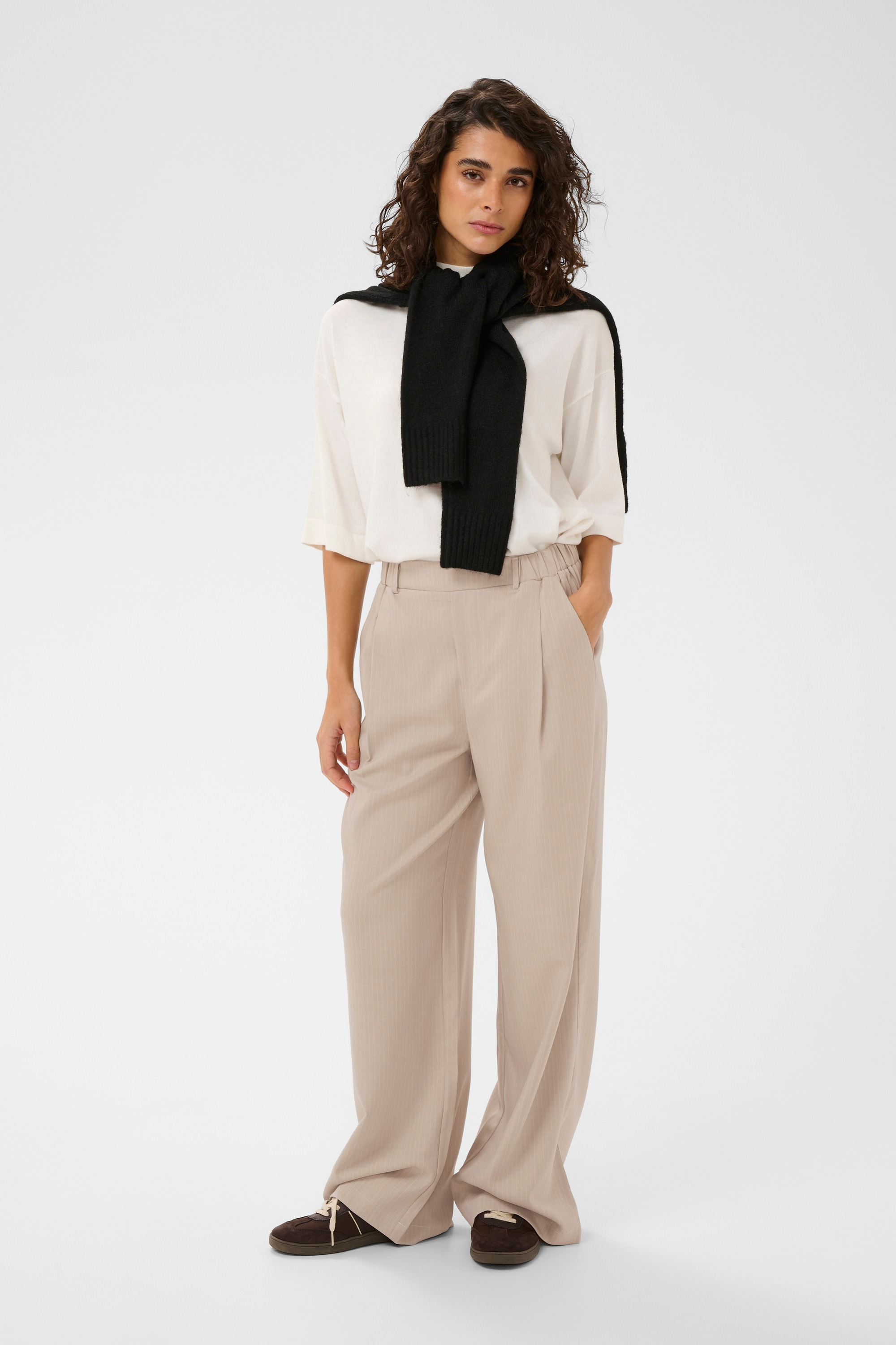 KAFFE Stoffhose »Casual Hose KAkaren«