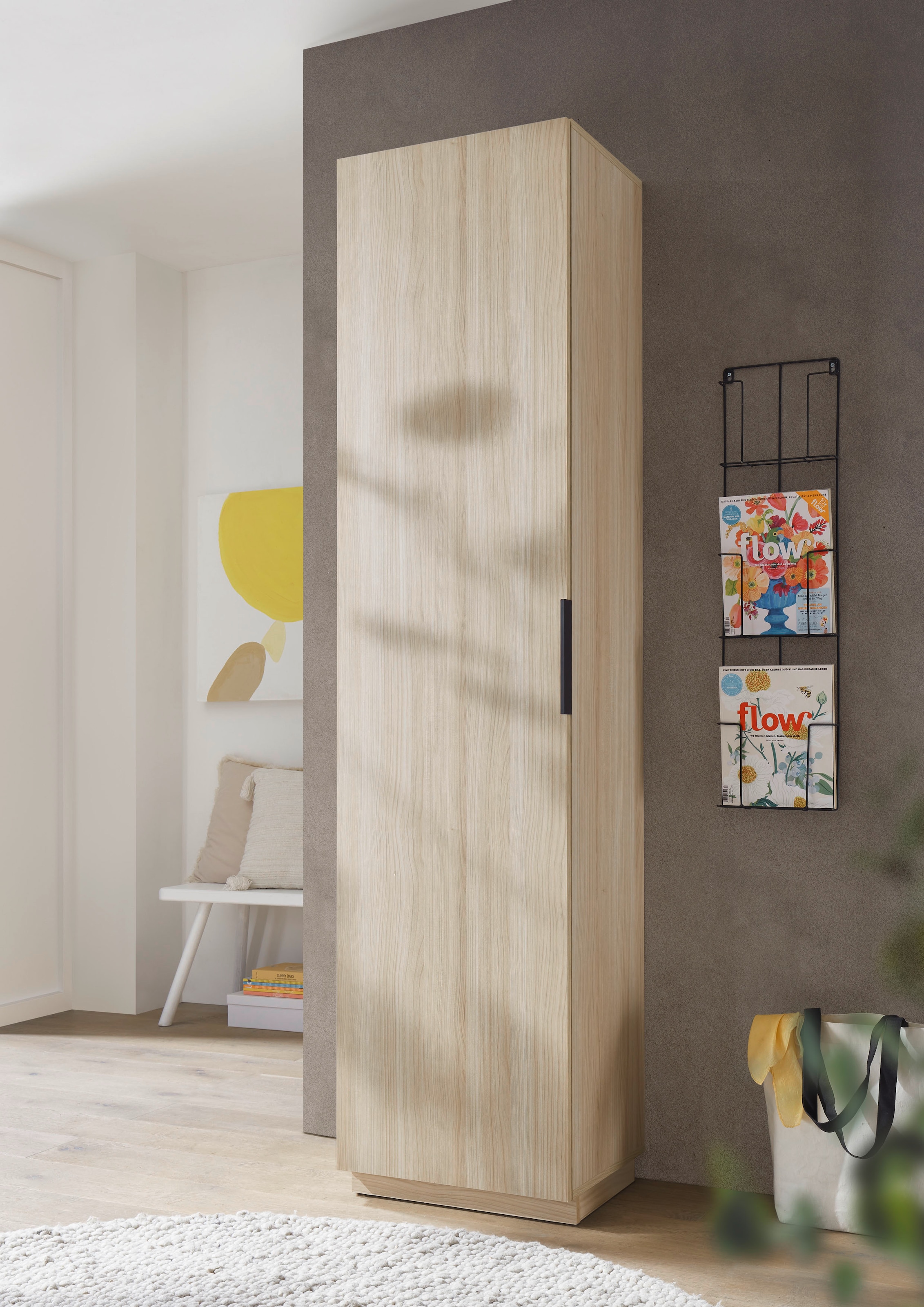 HBZ Garderobenschrank »Jimmy, Melaminbeschichtung, Griffleiste« 1 Stk. tlg. Breite 50cm, Griffleiste, Melaminbeschichtung
