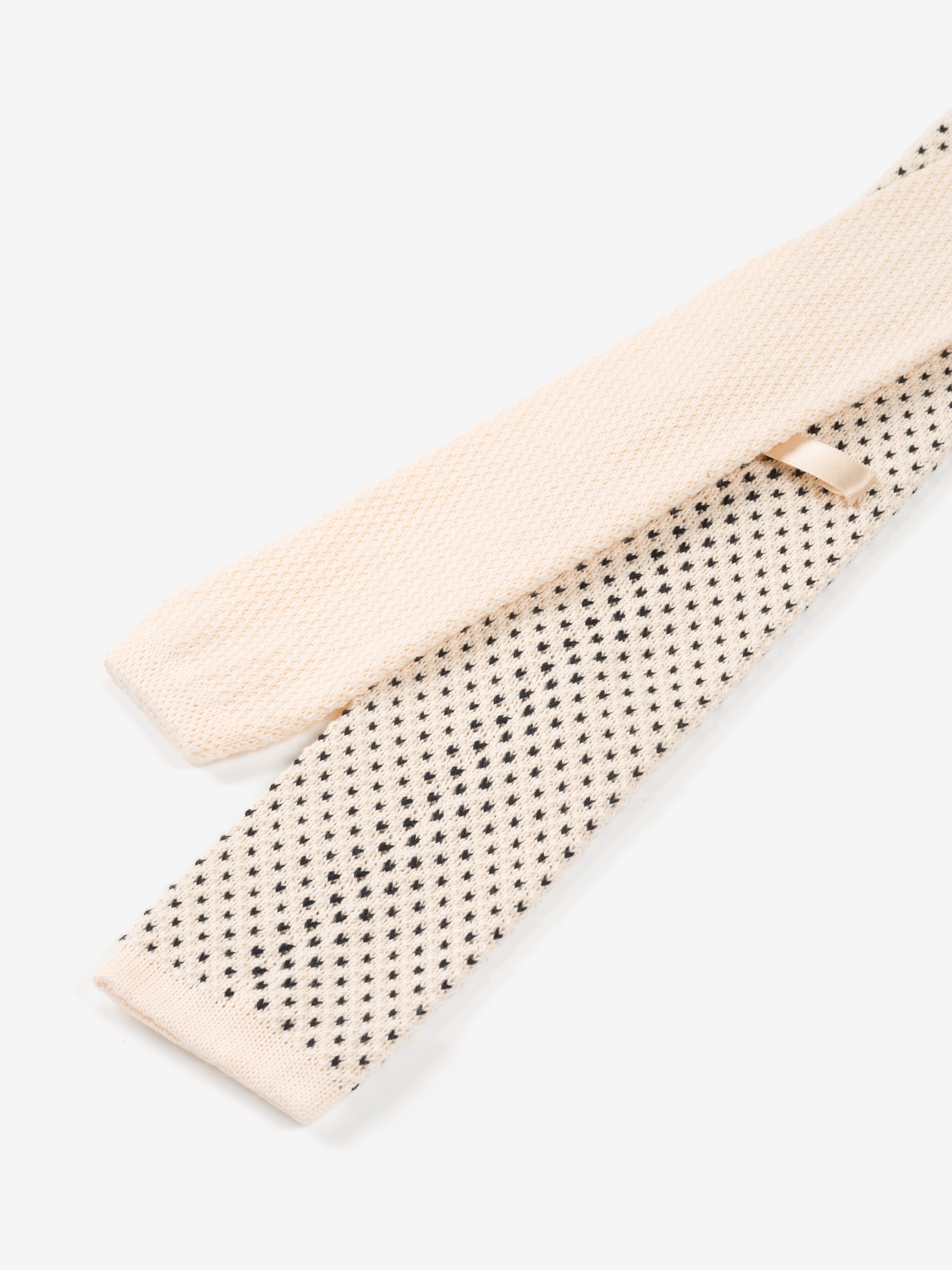 Cinque Krawatte, (1 St.), mit feinem Hahnentrittstrickmuster
