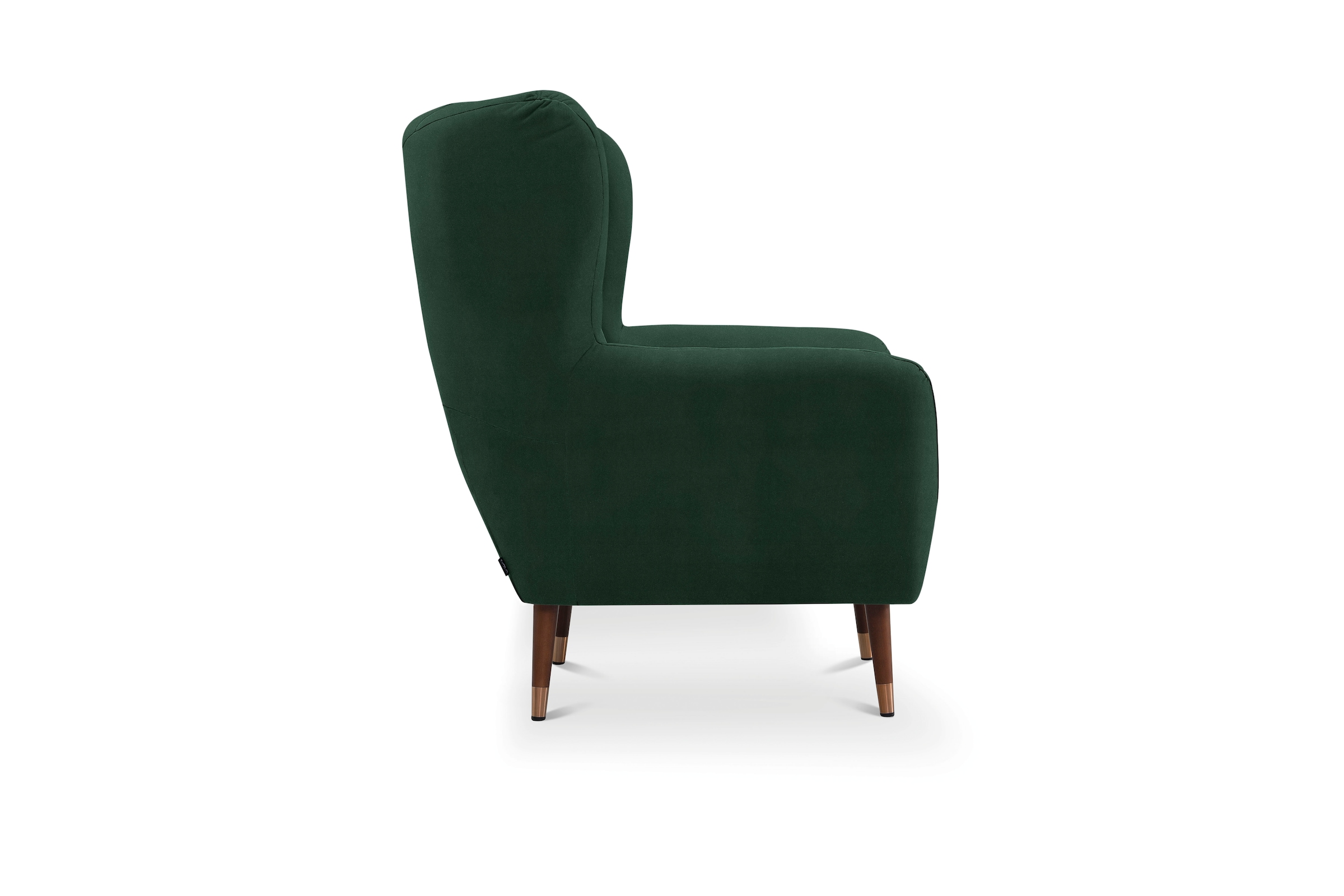 exxpo - sofa fashion Sessel »Polly, Ohrensessel, Loungesessel«, bequem mit hoher Rückenlehne, hohe Füße, hochwertige Bezüge
