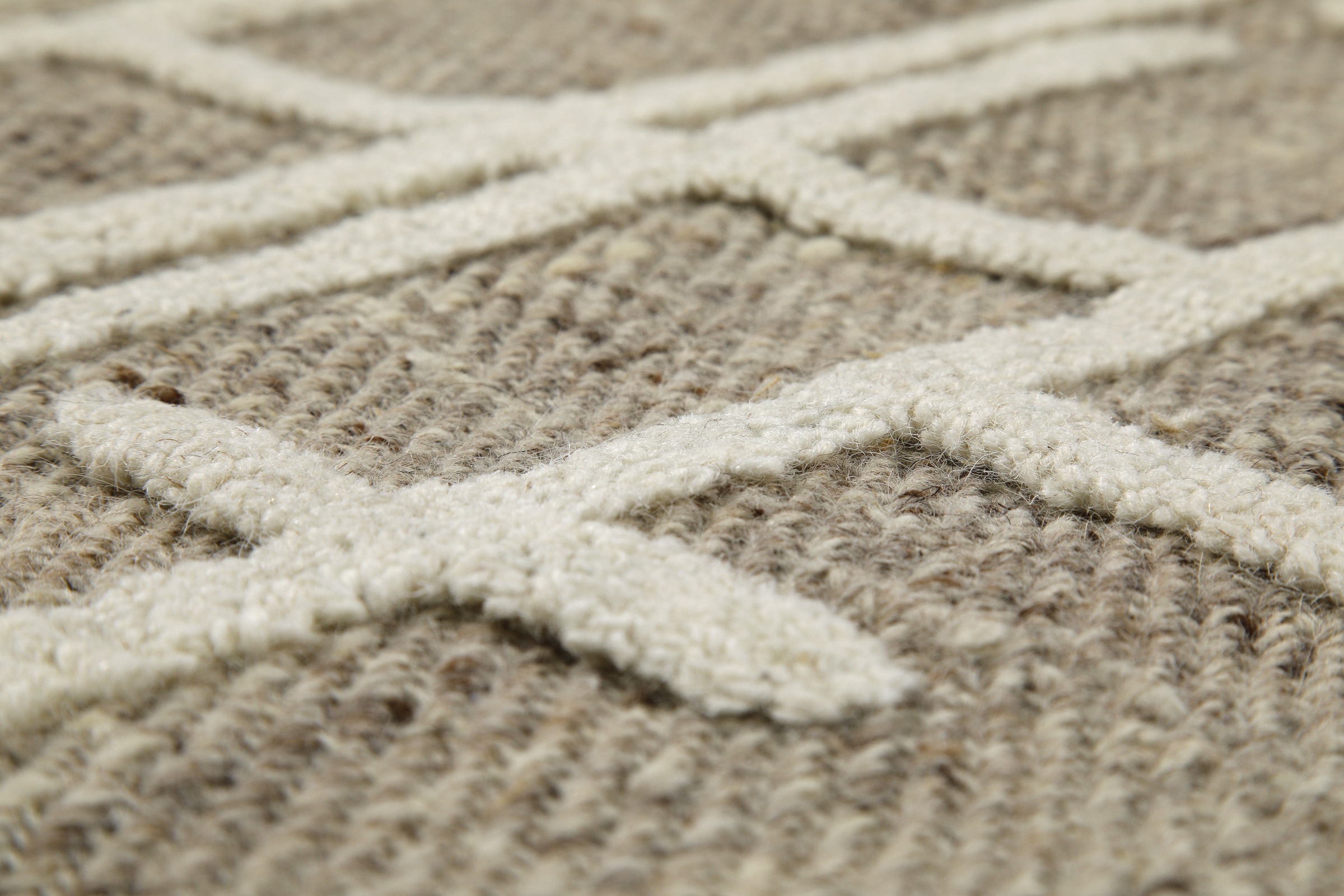 Wecon home Teppich »Hamptons TWENTYFIVE«, rund, 10 mm Höhe, Kurzflor, Wohnzimmer, Schlafzimmer, elegant, robust, abstraktes Design