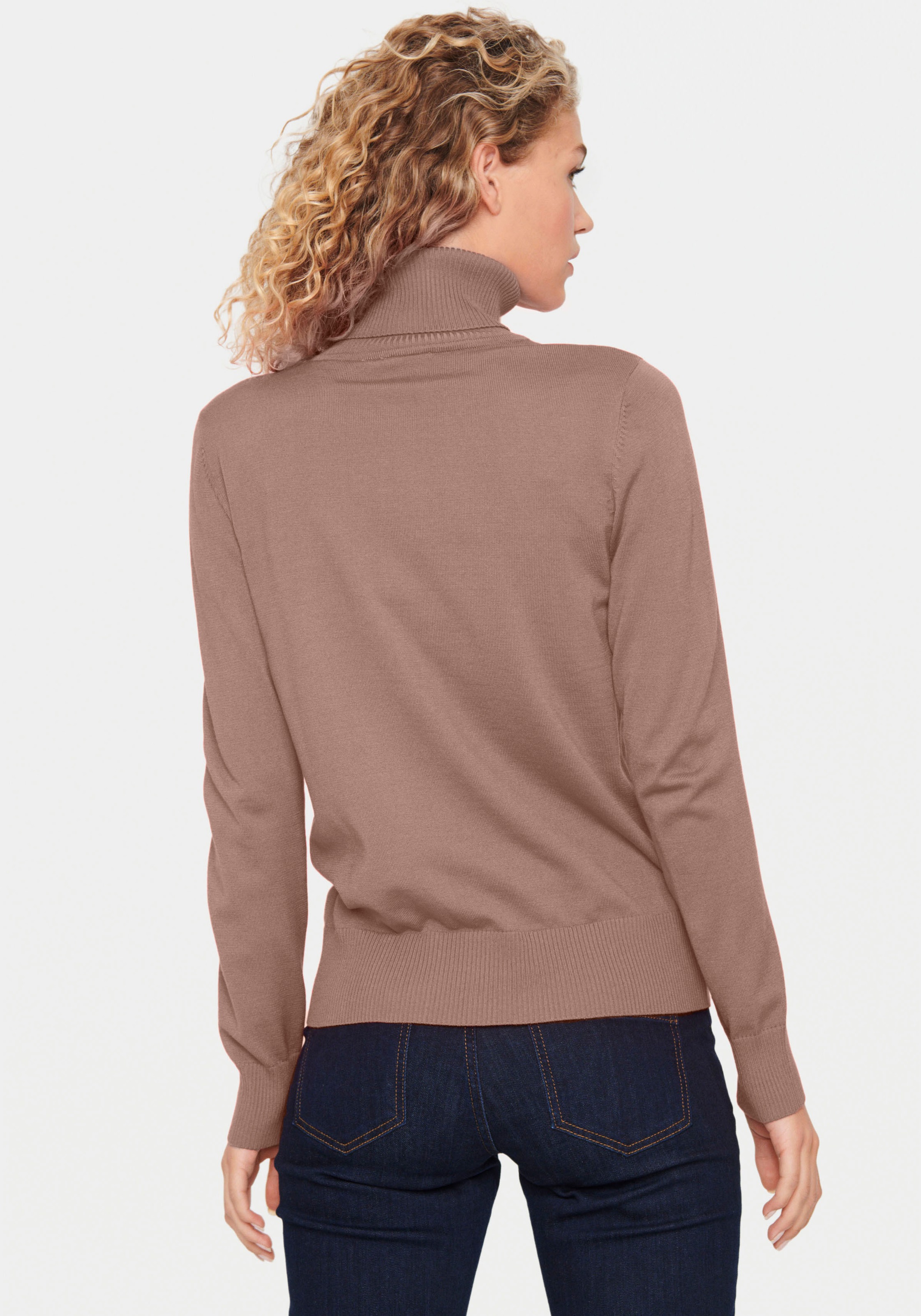Saint Tropez Rollkragenpullover »J2046, MilaSZ Rollneck«