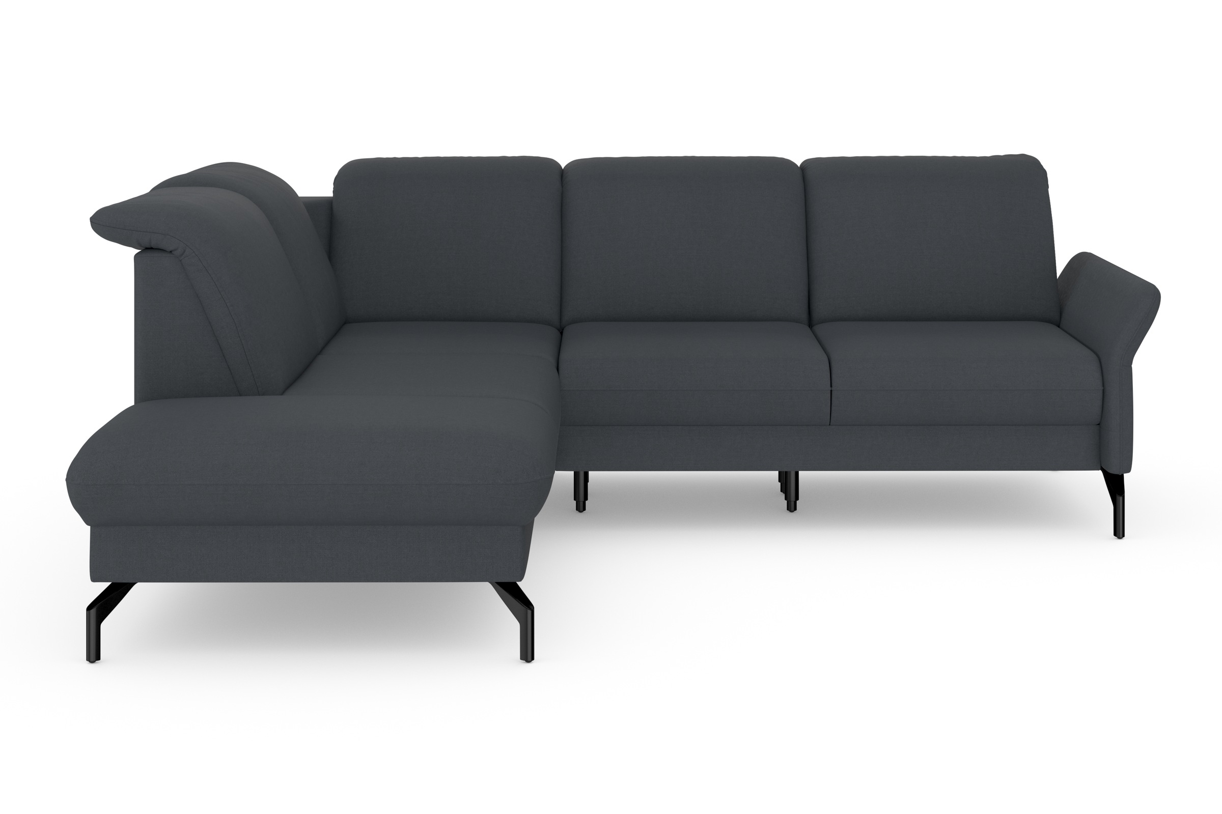 sit&more Ecksofa »Fashion L-Form«, wahlweise mit Kopfteilverstellung und Vorziehsitz, motorisch