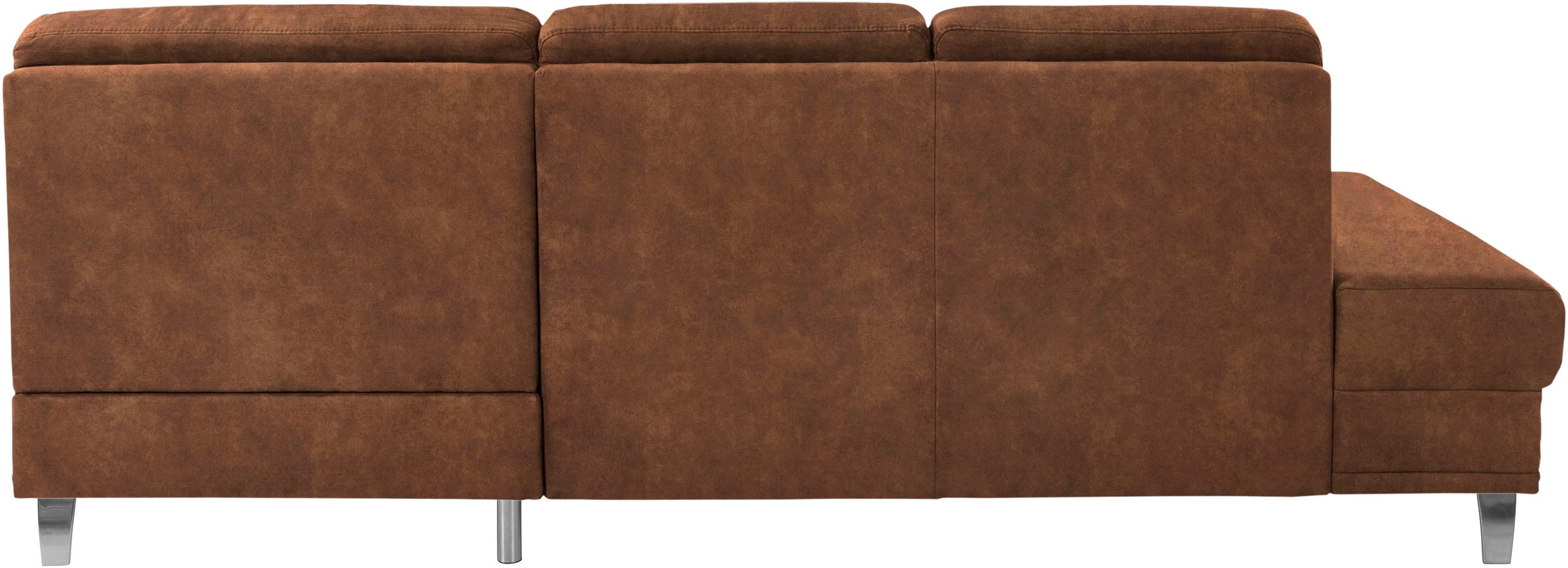 sit&more Ecksofa »Clio L-Form«, wahlweise mit Bettfunktion oder Vorziehsitz und Bettkasten, Federkern