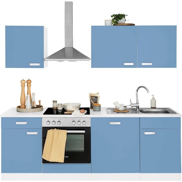 wiho Küchen Küchenzeile »Husum«, ohne E-Geräte, Breite 220 cm online  bestellen