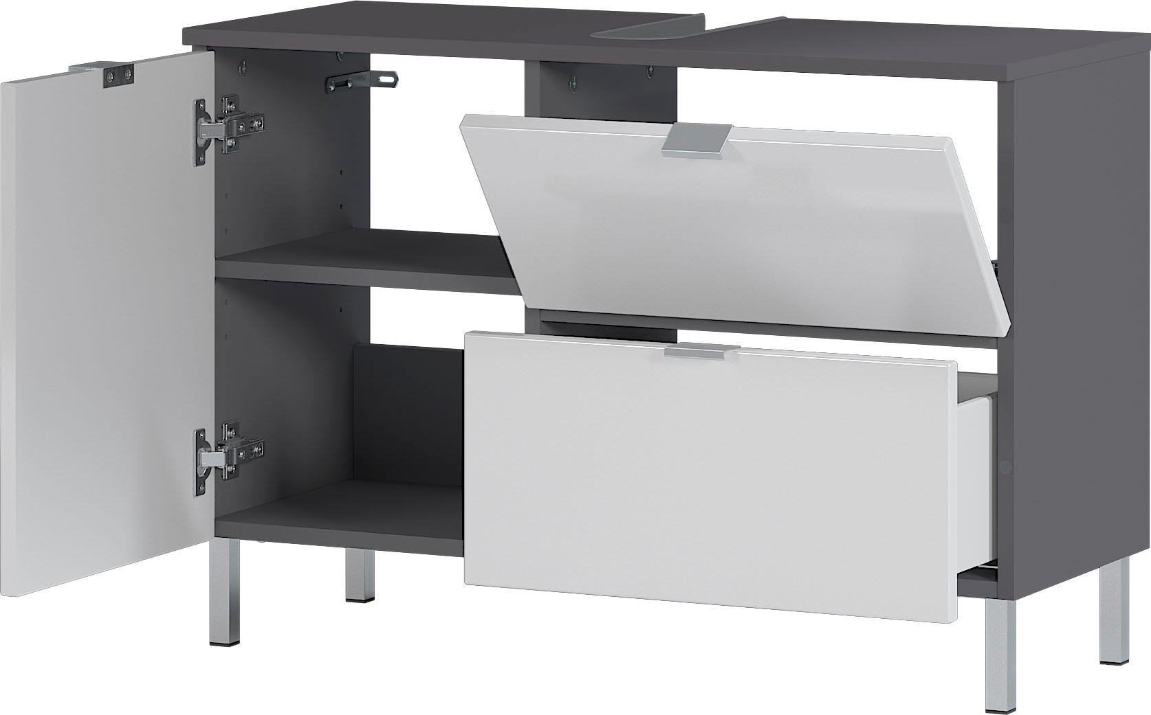 GERMANIA Waschbeckenunterschrank »GW-Mauresa«, in 2 Breiten, mit Schublade (+ Klappe), Soft-Close, Made in Germany