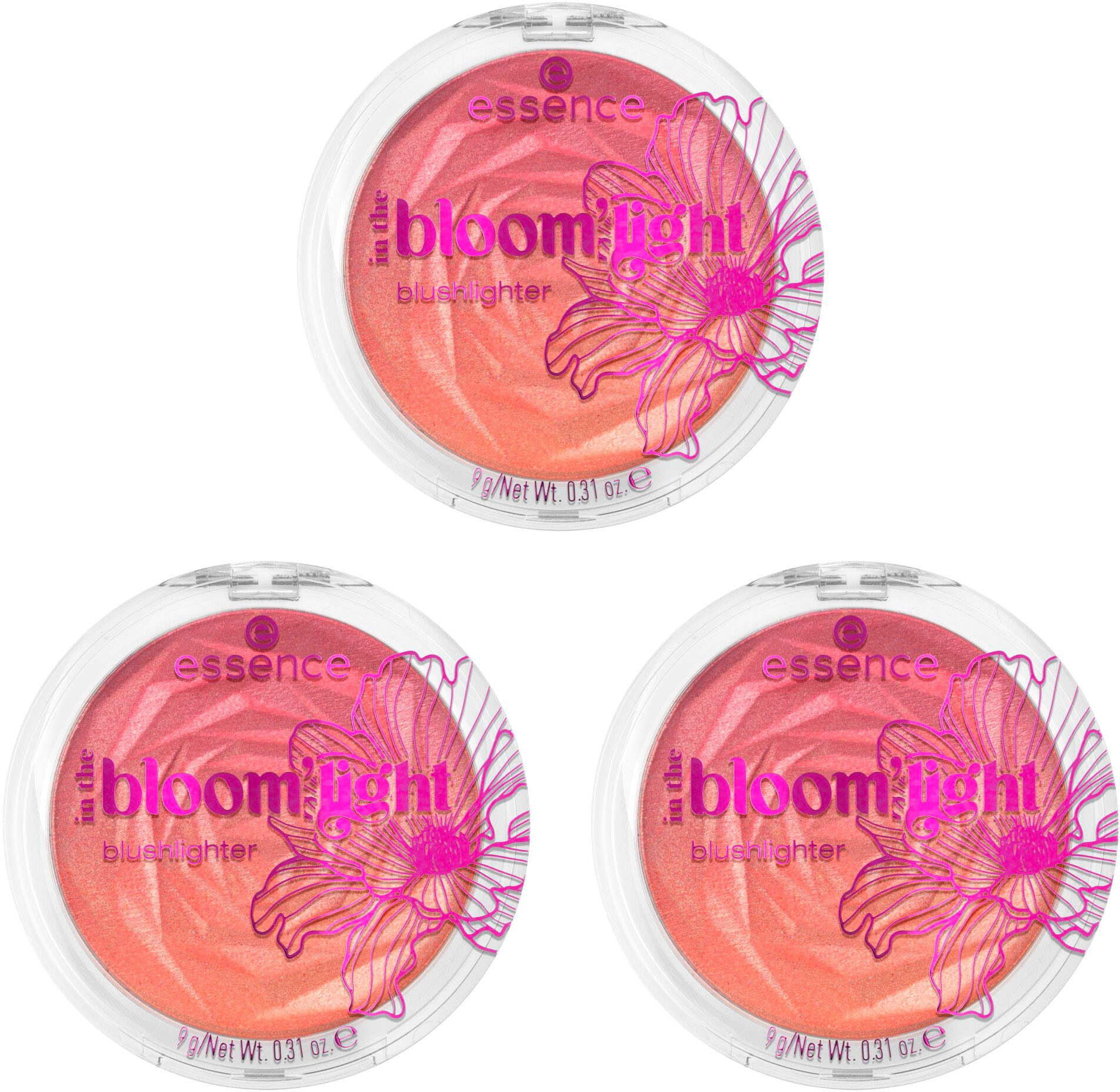 Essence Rouge »in the bloom'light blushlighter«, mit hochpigmentierter Textur