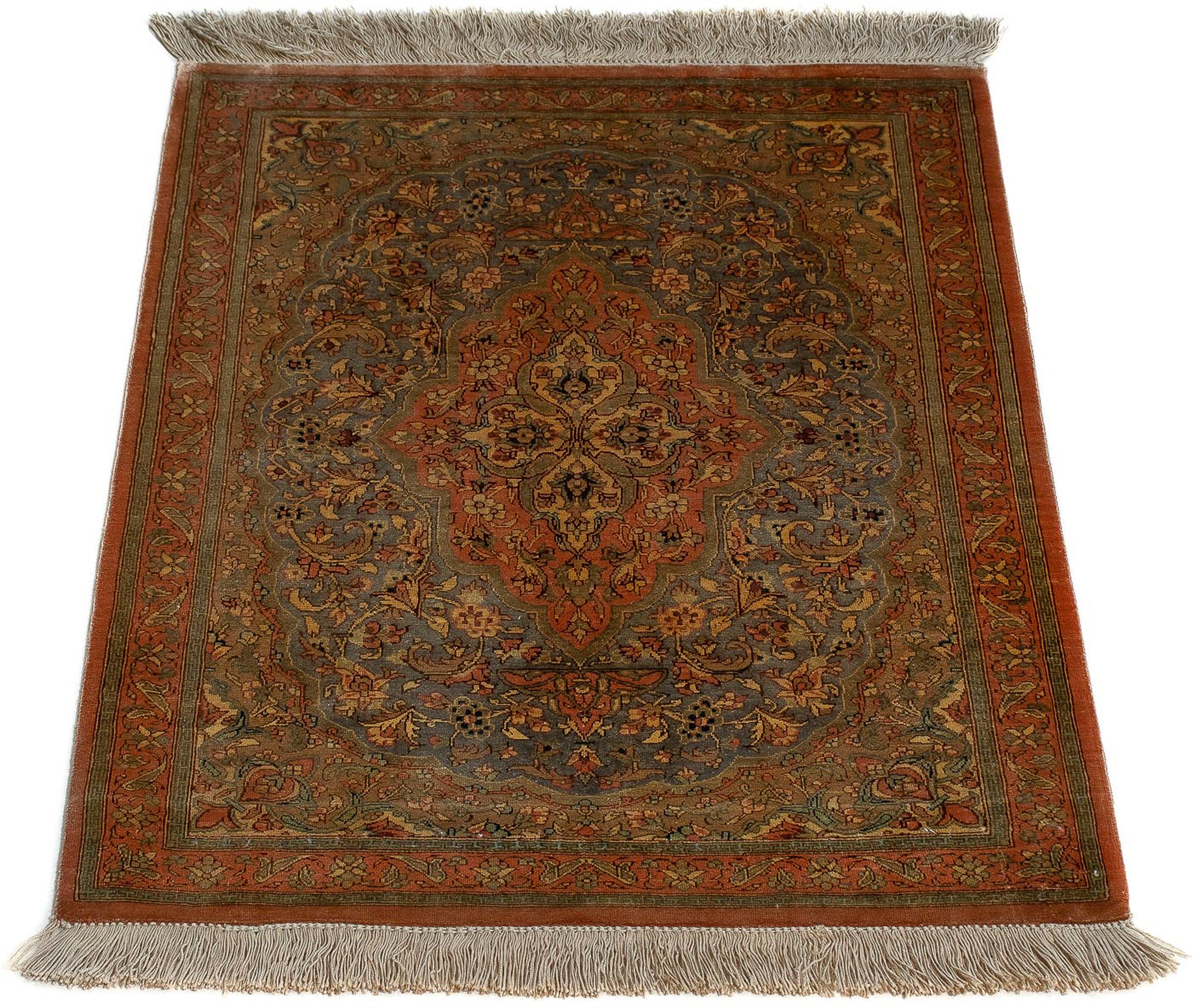 morgenland Orientteppich »Perser - Ghom - 76 x 57 cm - mehrfarbig«, rechtec günstig online kaufen