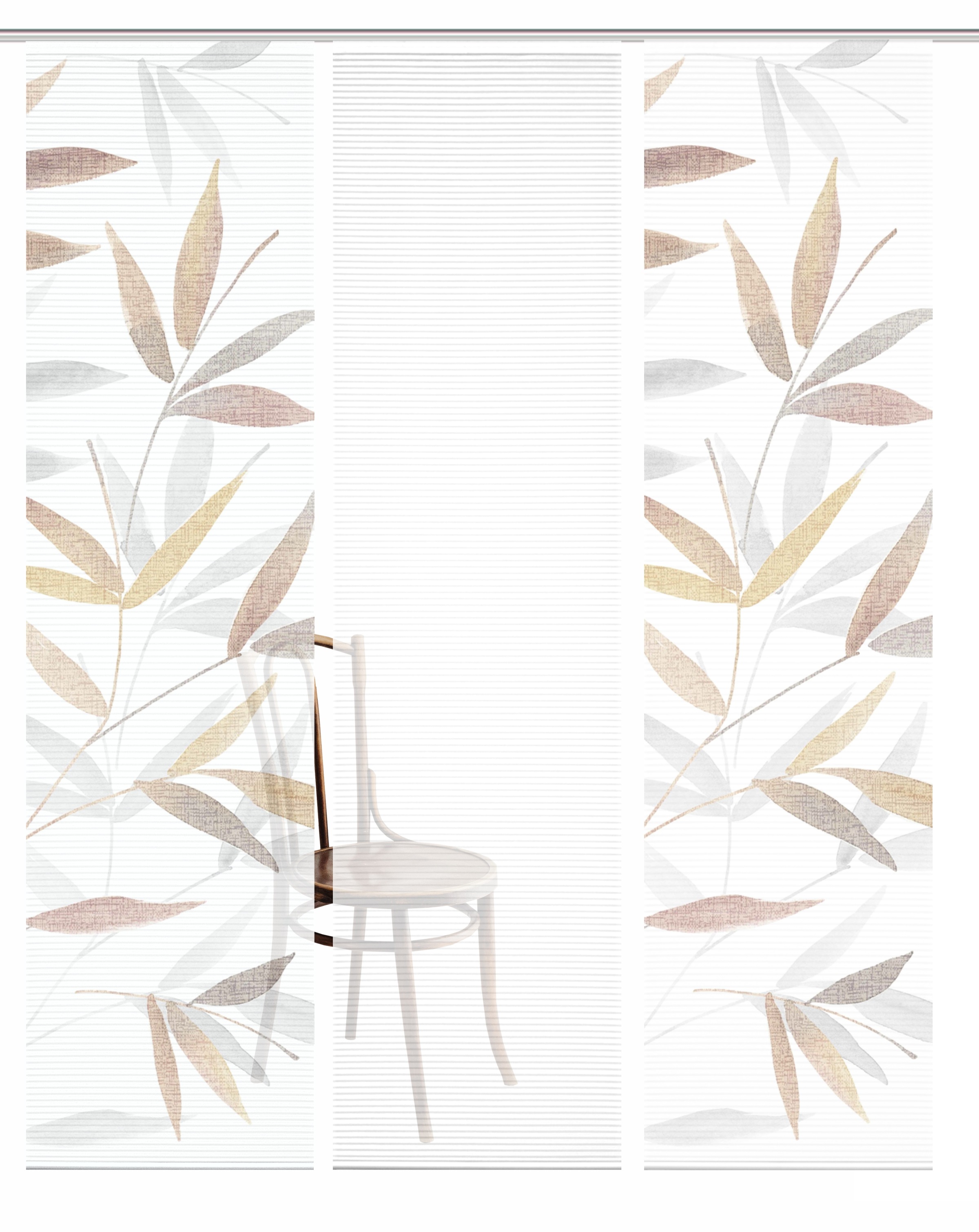 HOME in green Schiebegardine »RANDOW« Paneelwagen 3 Stk. tlg. SET DIGITALDR günstig online kaufen