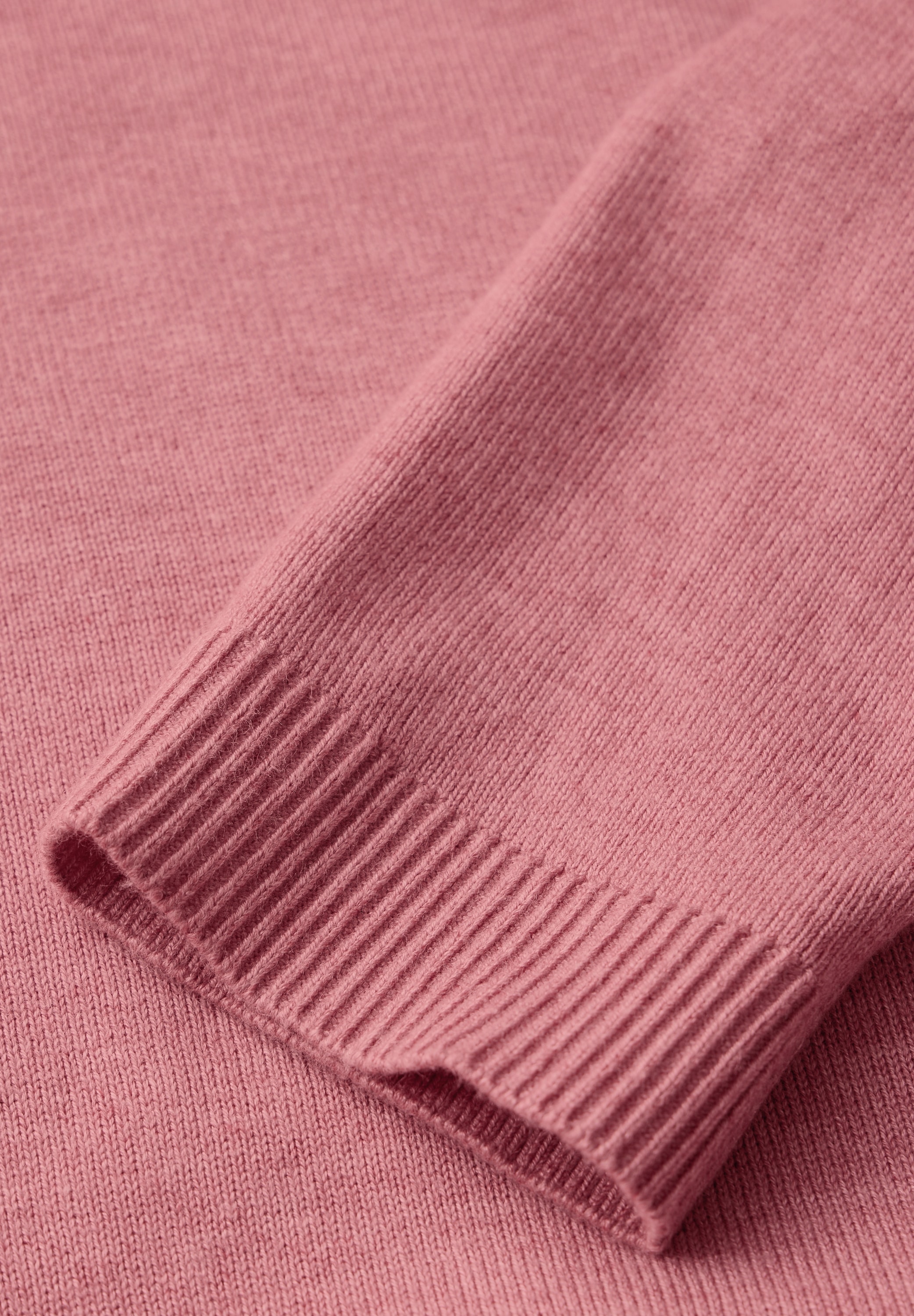 STREET ONE Strickpullover, mit Rollsaum am Ausschnitt