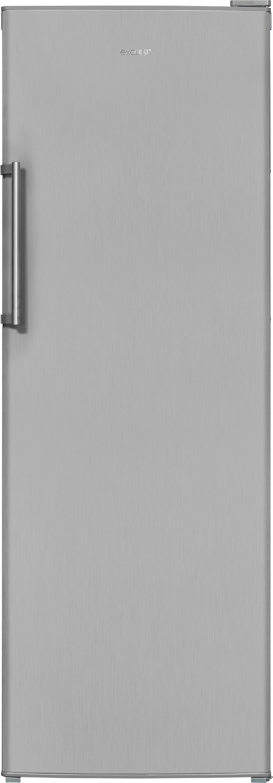 exquisit Gefrierschrank »GS280-H-040E inoxlook«, 173 cm hoch, 60 cm breit, günstig online kaufen