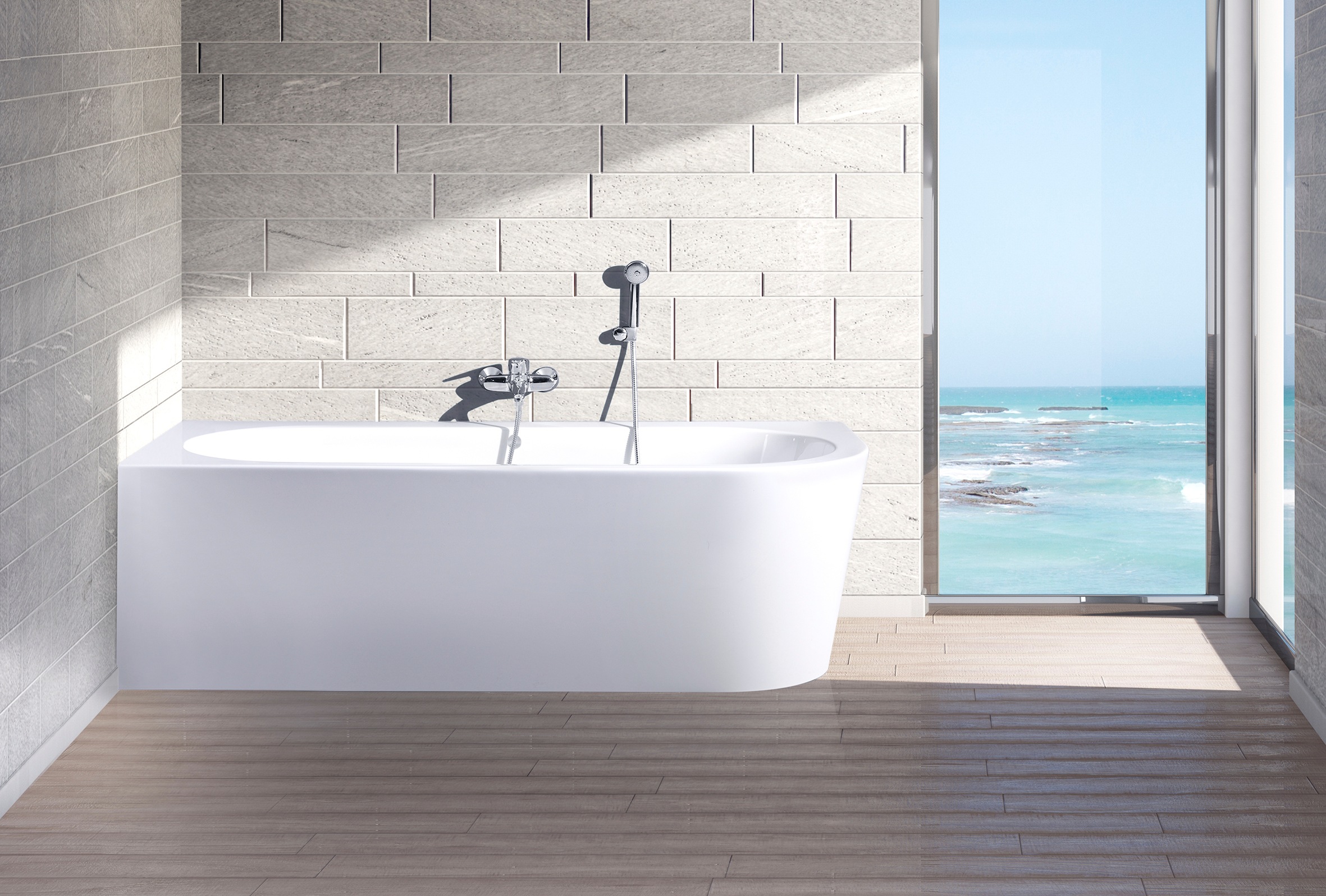 OTTOFOND Einbauwanne »Modena Corner rechts« Höhe 59 cm 178x78/44 cm, inkl. günstig online kaufen