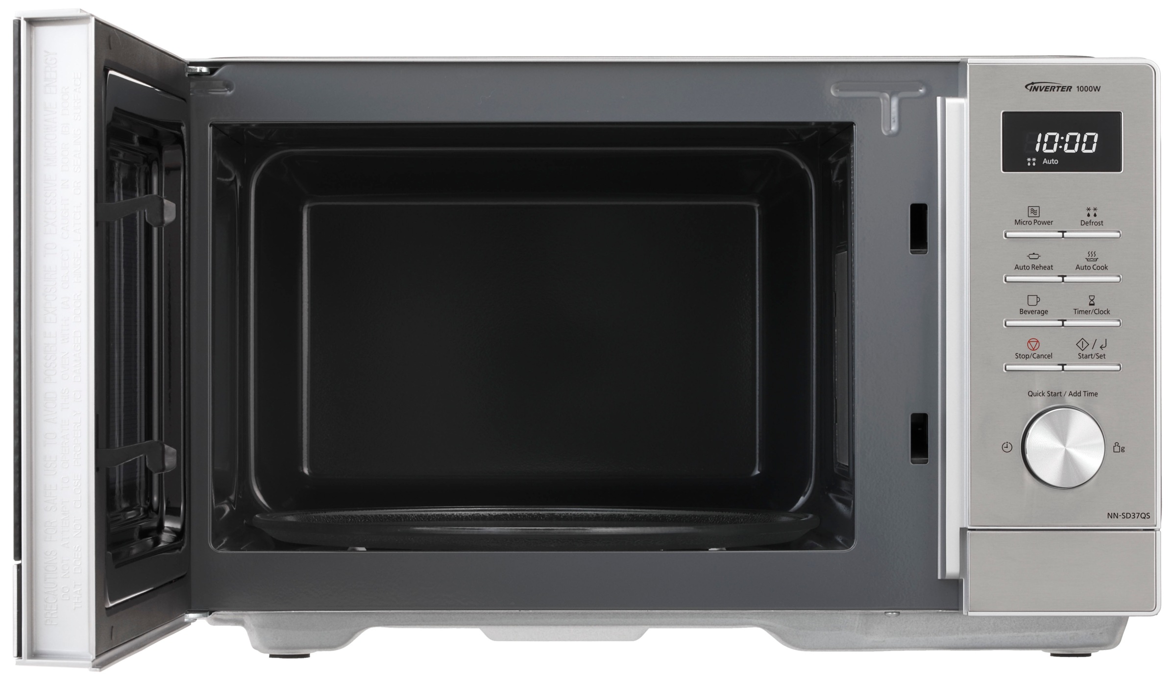 Panasonic Mikrowelle »NN-SD37QSEPG«, Mikrowelle, 1000 W, Inverter Technolog günstig online kaufen