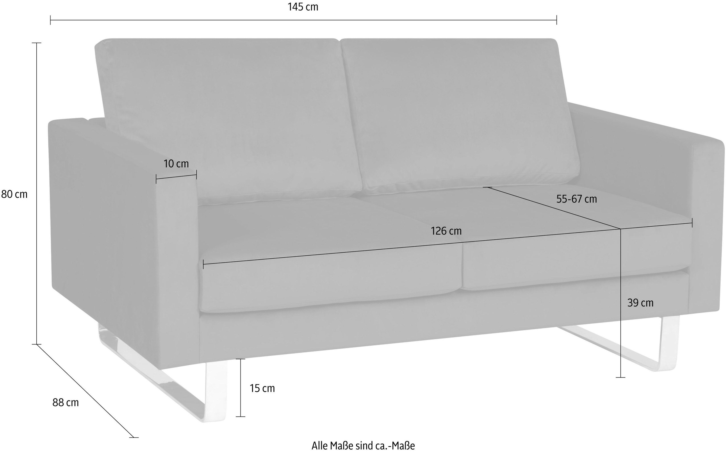 Alte Gerberei 2-Sitzer »Velina«, mit Metallkufen