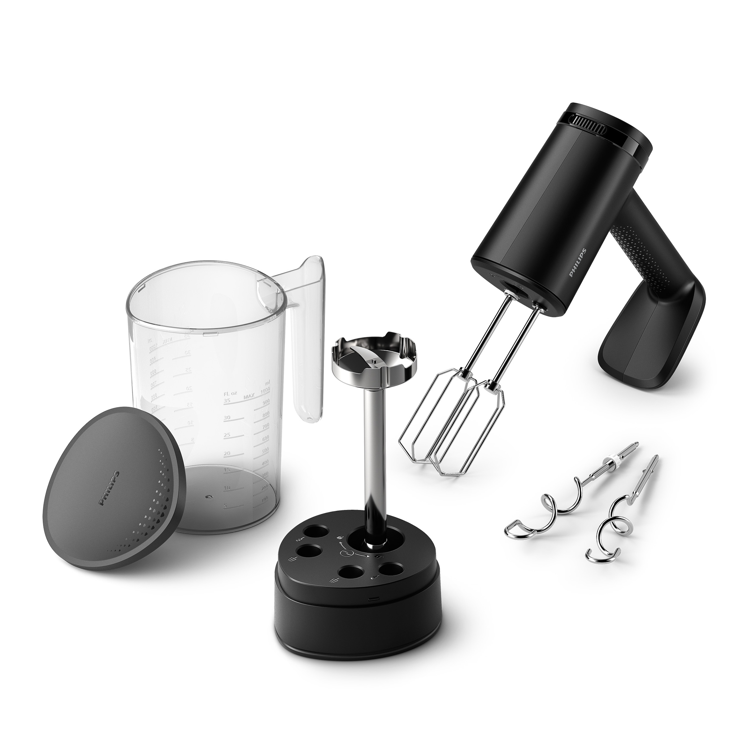 Philips Handmixer »HR3781/10 5000 Series« 500 W mit Anti-Spritz-Design und günstig online kaufen