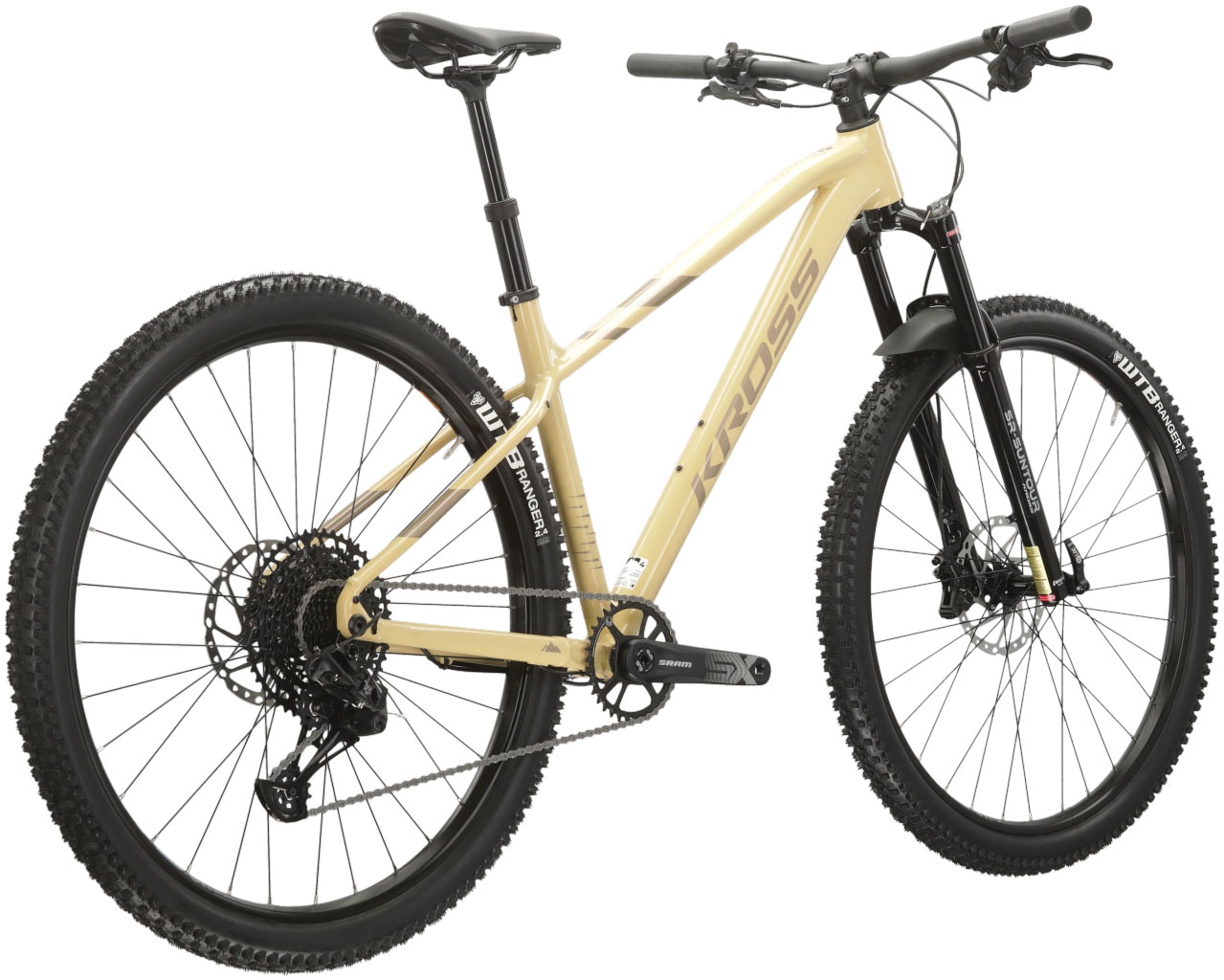Kross Mountainbike »KROSS MTB Hardtail Level 6.0 29" braun 12 Gänge«, 12 Gang, SRAM, NX EAGLE Schaltwerk, Kettenschaltung